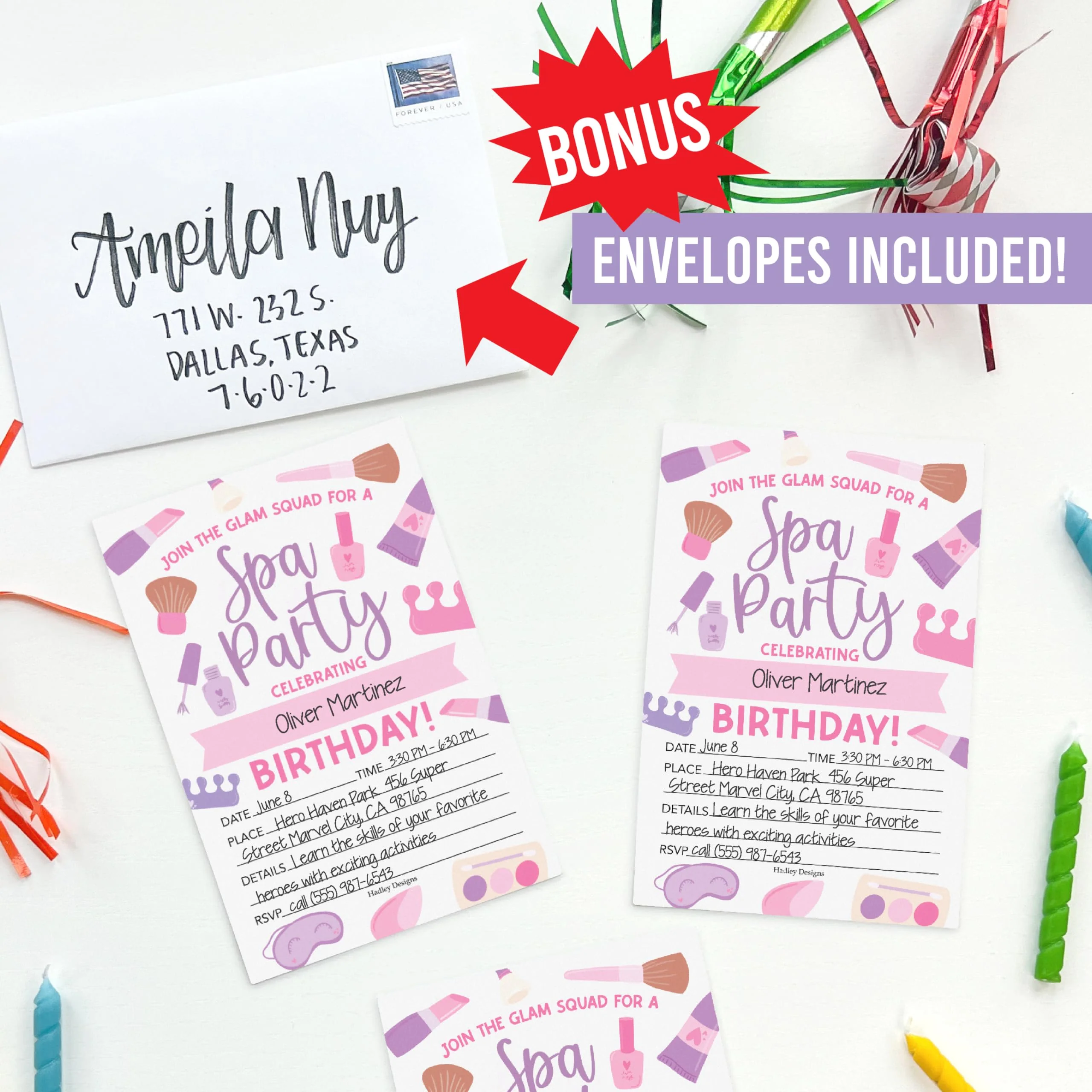 30 Kids Party Invitations – Fun Birthday Invitations with Envelopes – Complete Set for Boys & Girls - Image 6