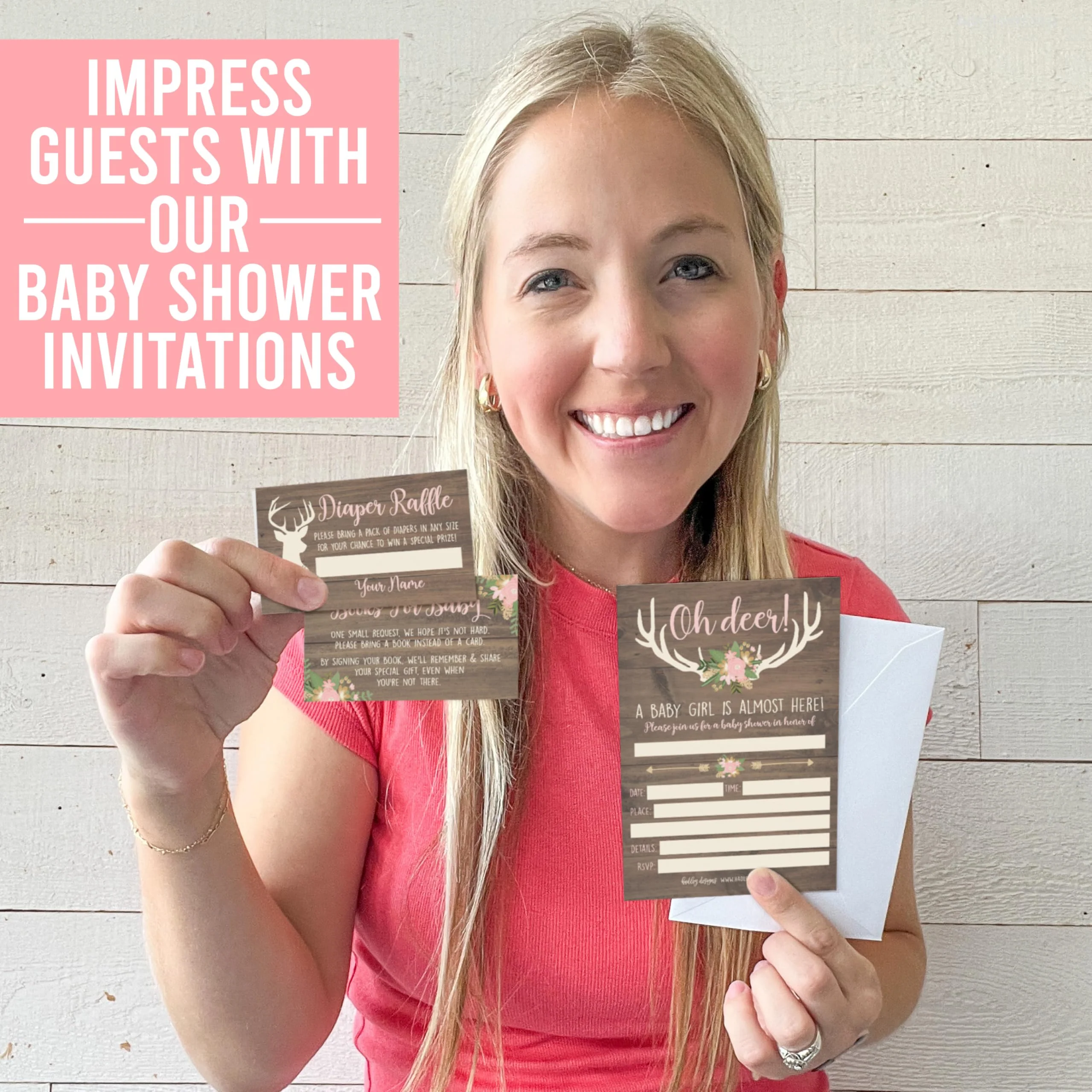 40 Baby Shower Invitations for Boy – Includes Diaper Raffle, Book Request Cards & Envelopes – Complete Set - Image 2