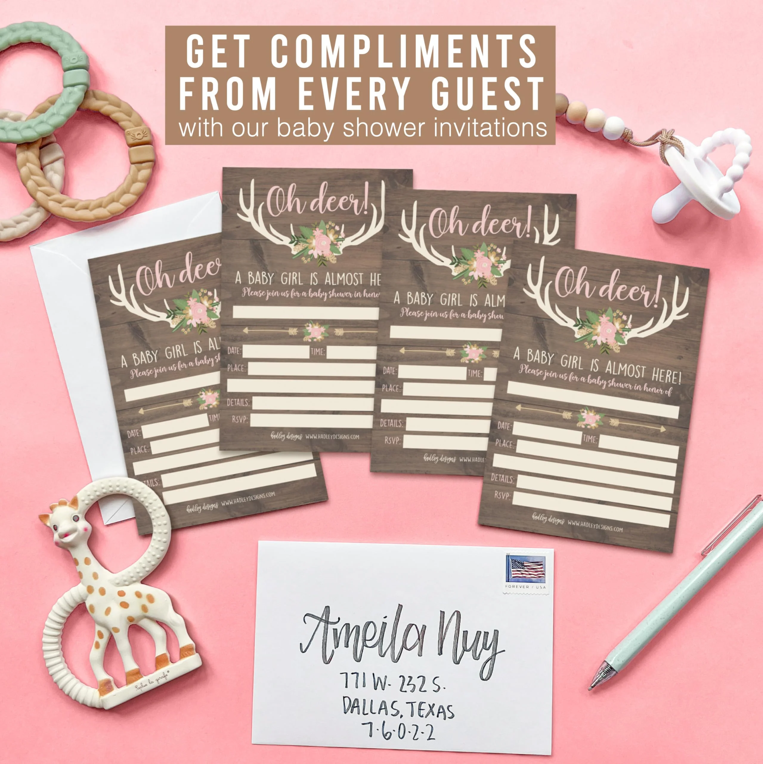 40 Baby Shower Invitations for Boy – Includes Diaper Raffle, Book Request Cards & Envelopes – Complete Set - Image 8