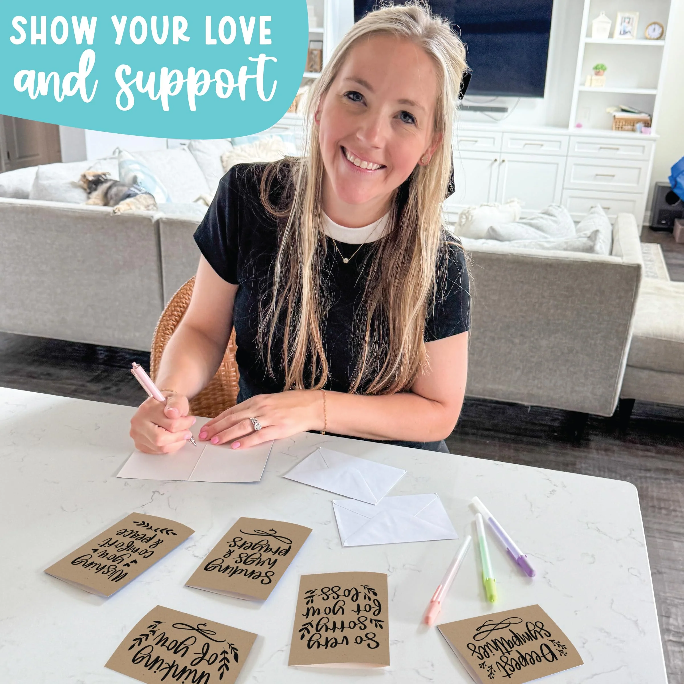 54 Sympathy Cards for Loss – Blank Condolence & 'I'm Sorry for Your Loss' Cards with Envelopes – Heartfelt Bereavement Cards Bulk - Image 7