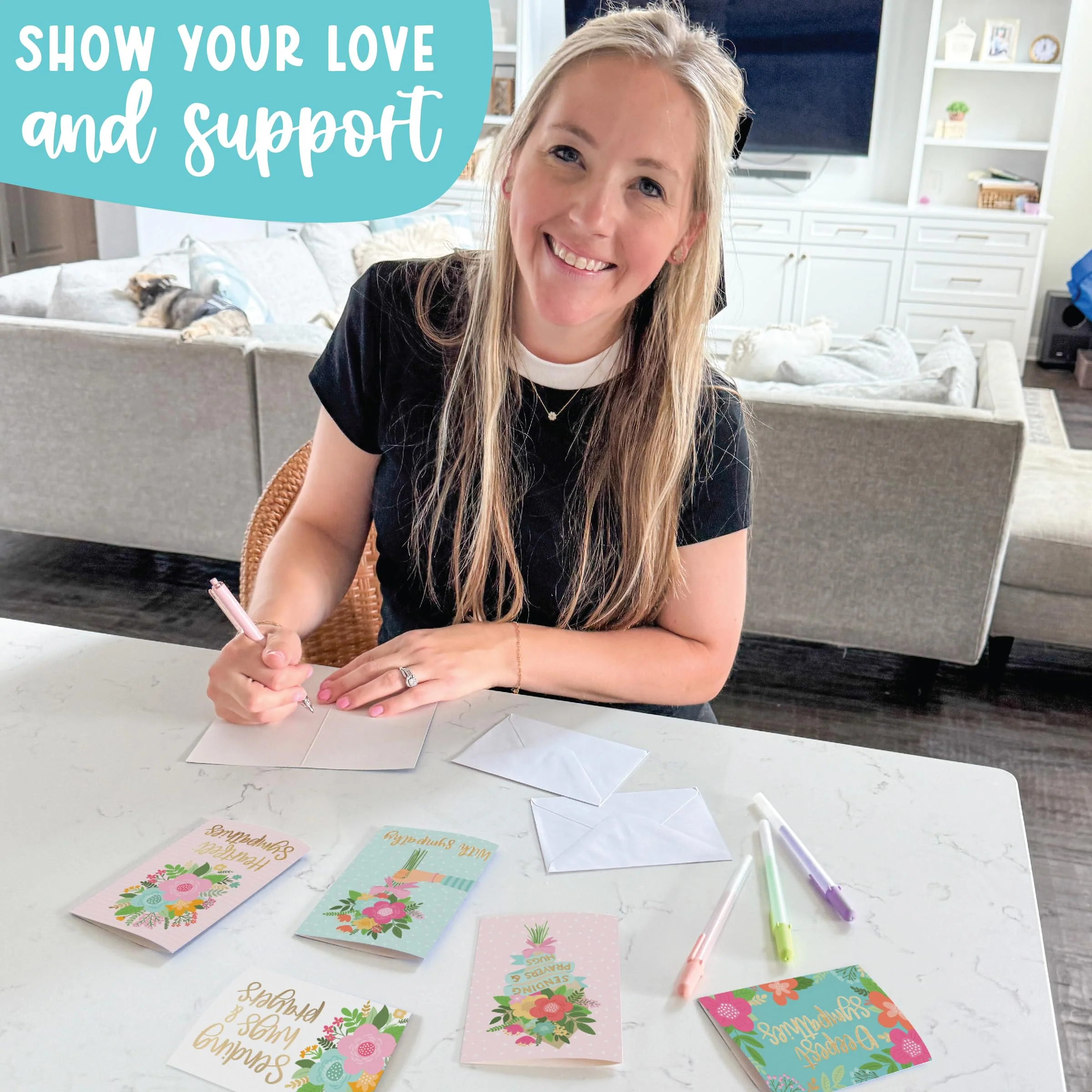 54 Sympathy Cards for Loss – Blank Condolence & 'I'm Sorry for Your Loss' Cards with Envelopes – Heartfelt Bereavement Cards Bulk - Image 7
