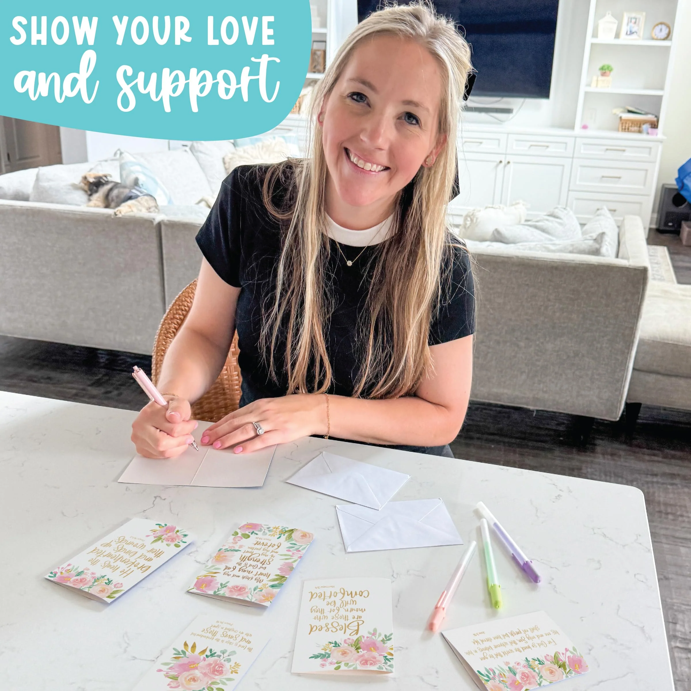 54 Sympathy Cards for Loss – Blank Condolence & 'I'm Sorry for Your Loss' Cards with Envelopes – Heartfelt Bereavement Cards Bulk - Image 7