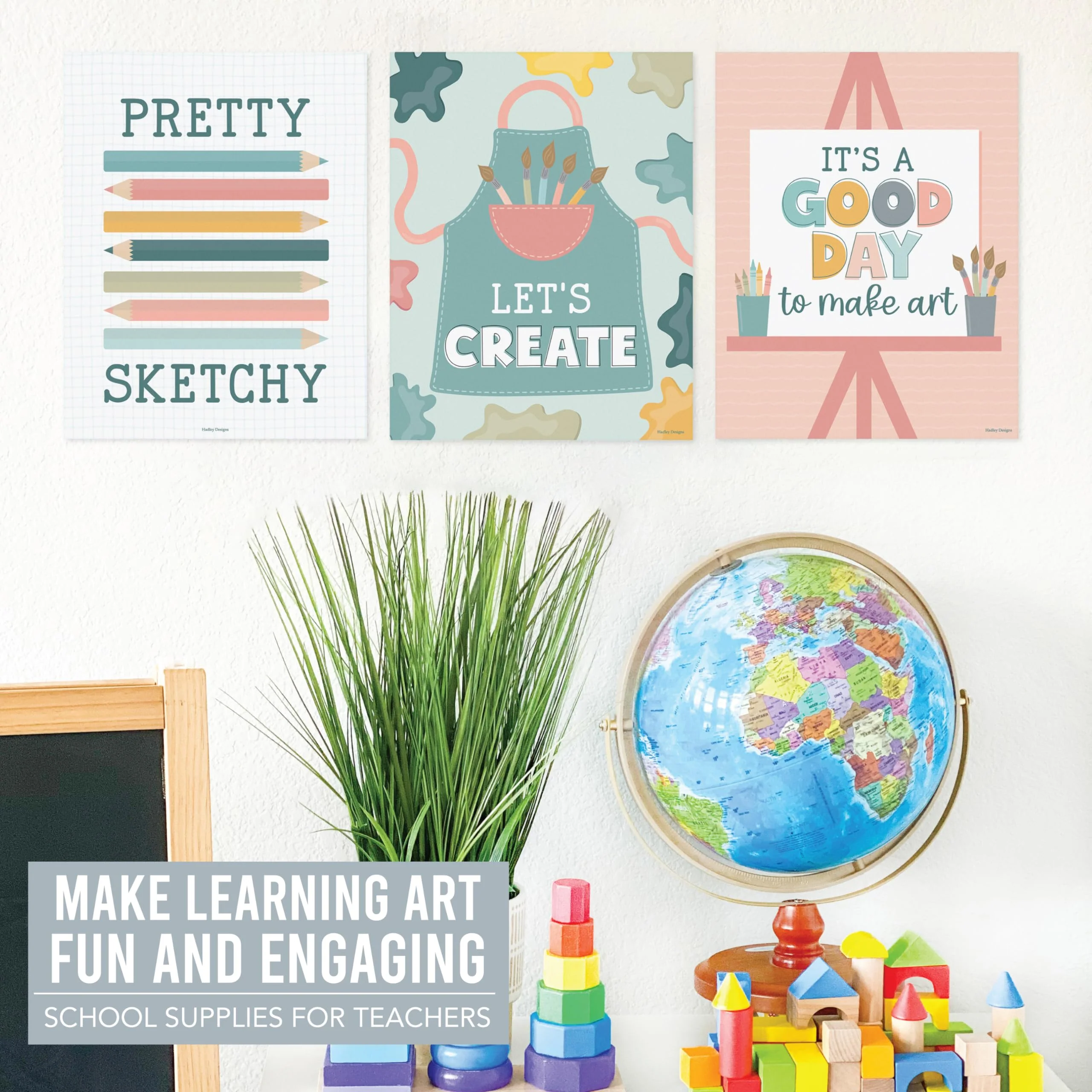 Motivational Art Posters, Boho Pack of 6 - Image 7