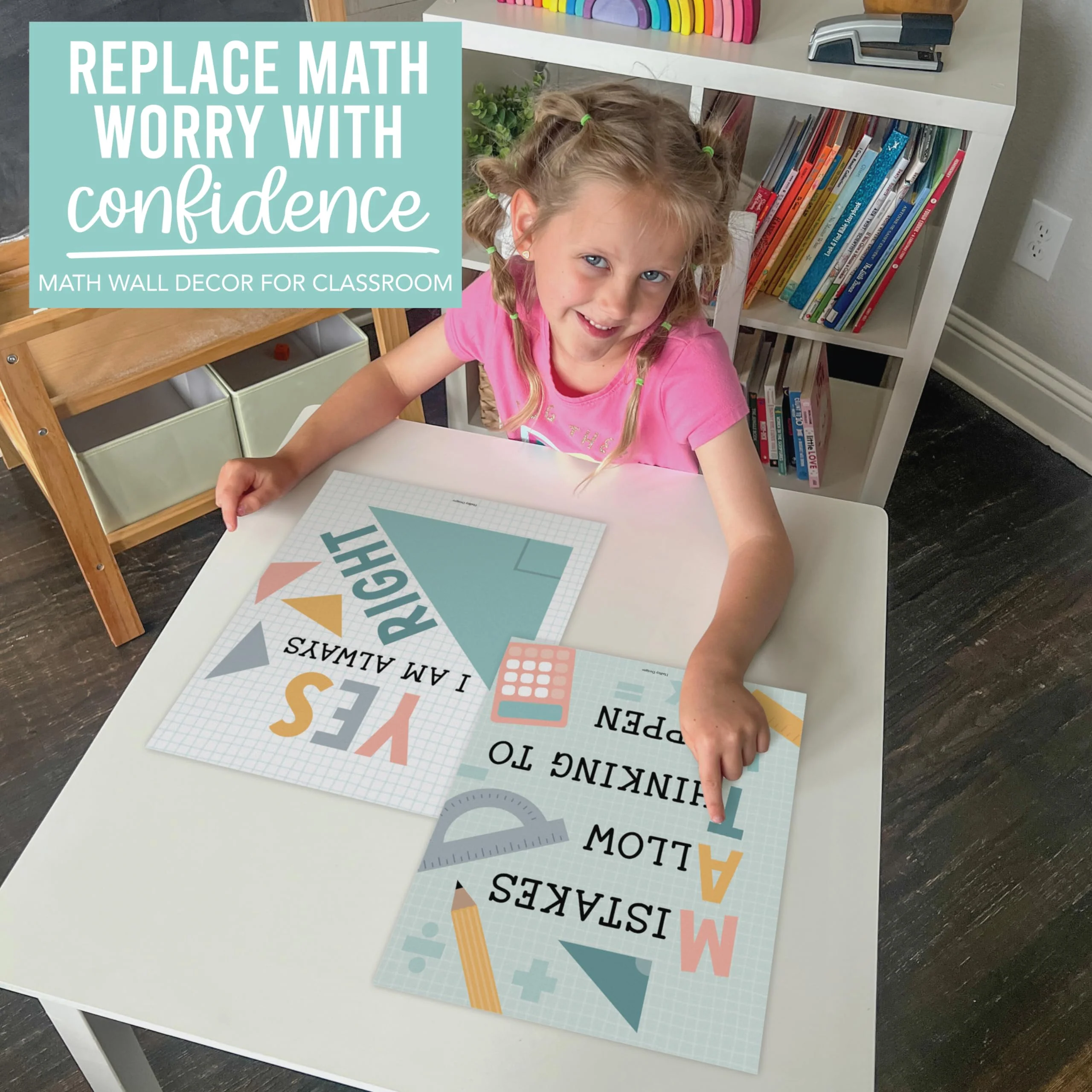 Motivational Math Posters, Boho Pack of 6 - Image 8