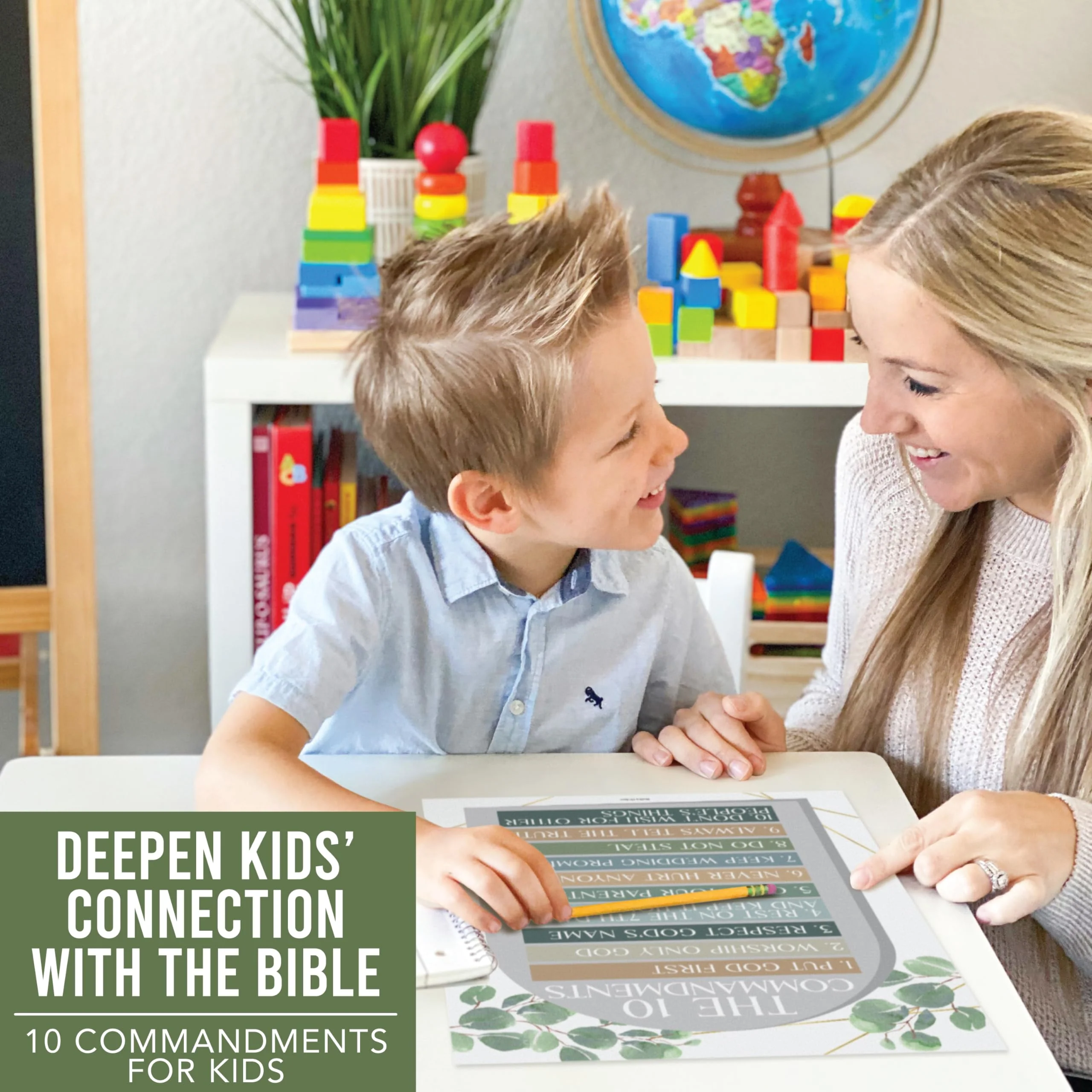 Bible Learning Kit, Greenery 9 Poster Pack - Image 7