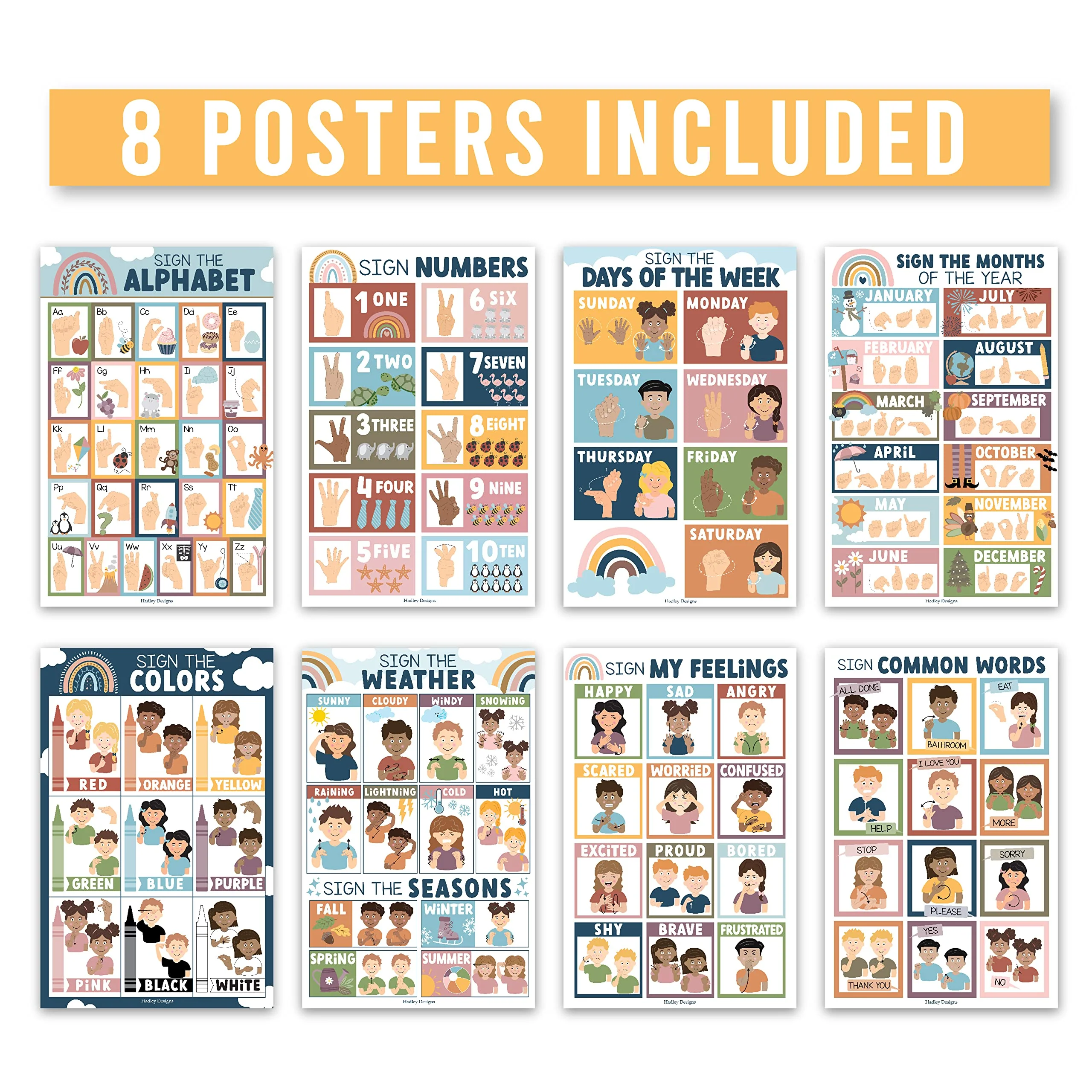 Boho - American Sign Language Posters - Image 2
