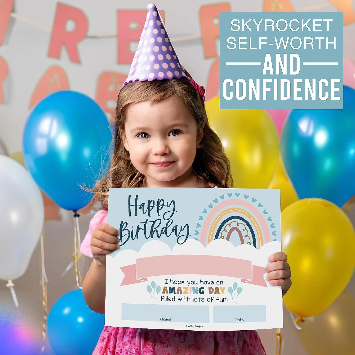 Birthday Certificates, Boho Pack of 25 - Image 7