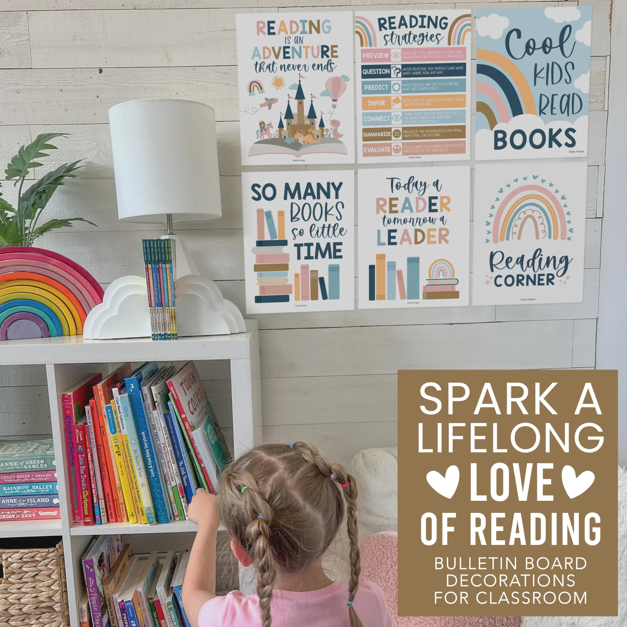 Reading Corner Kit: Boho 6 Poster Pack - Image 5