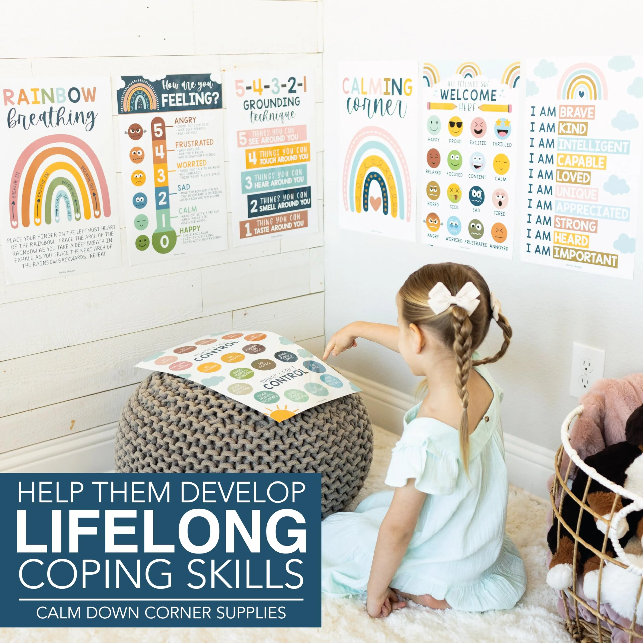 Calming Corner Kit: Boho 8 Poster Pack - Image 9