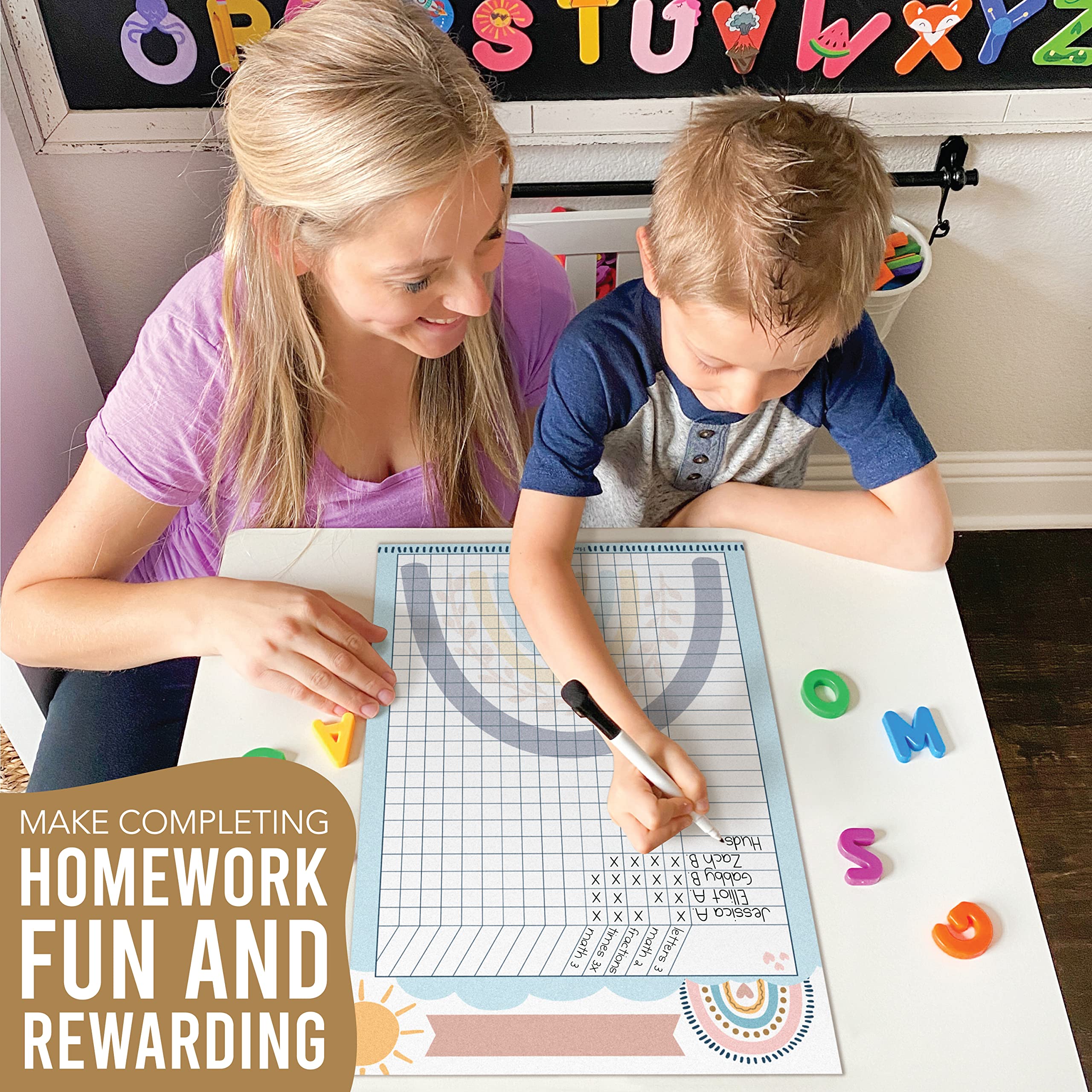 Homework Tracker Kit: Boho 4 Pack - Image 7