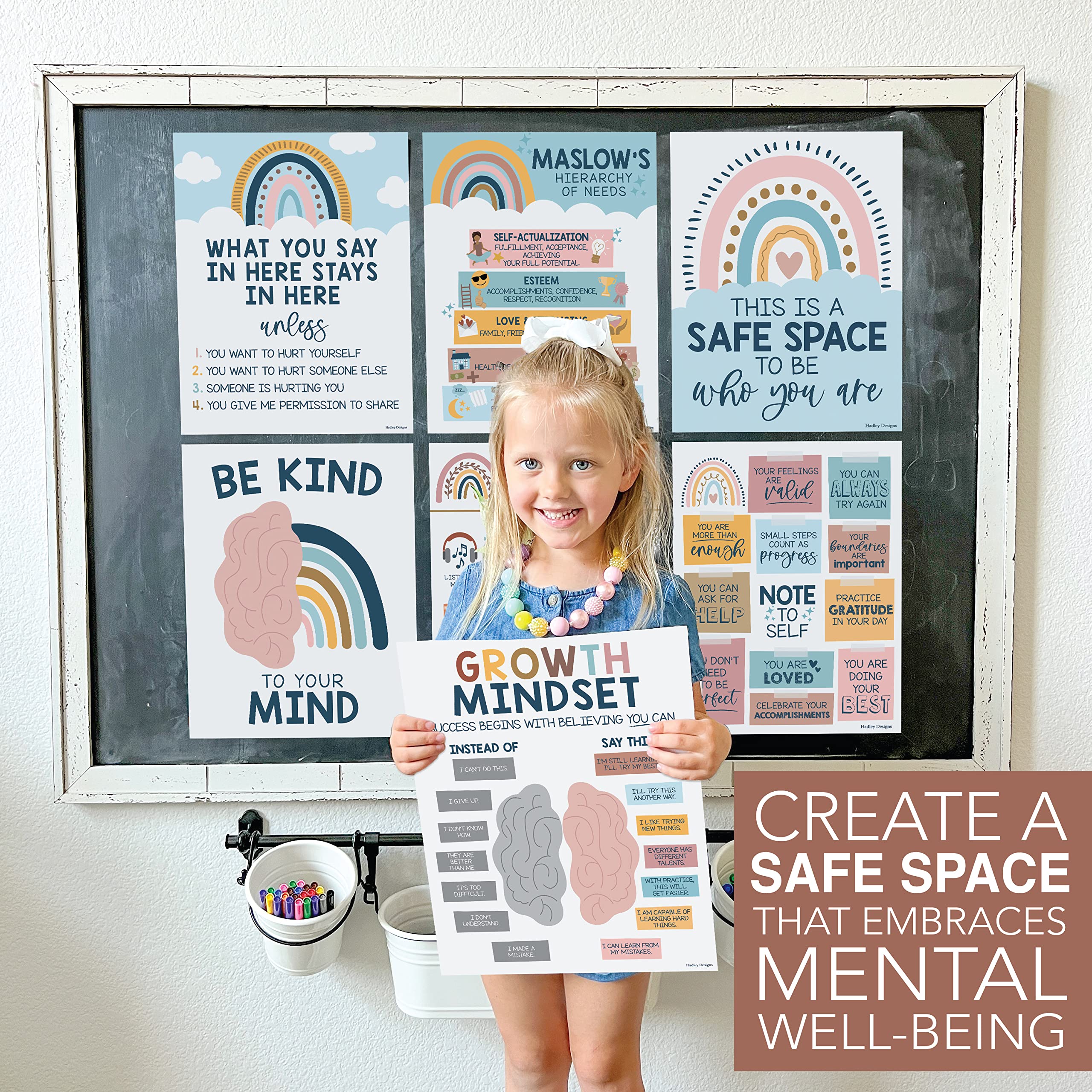 Mental Health Kit: Boho 9 Poster Pack - Image 11