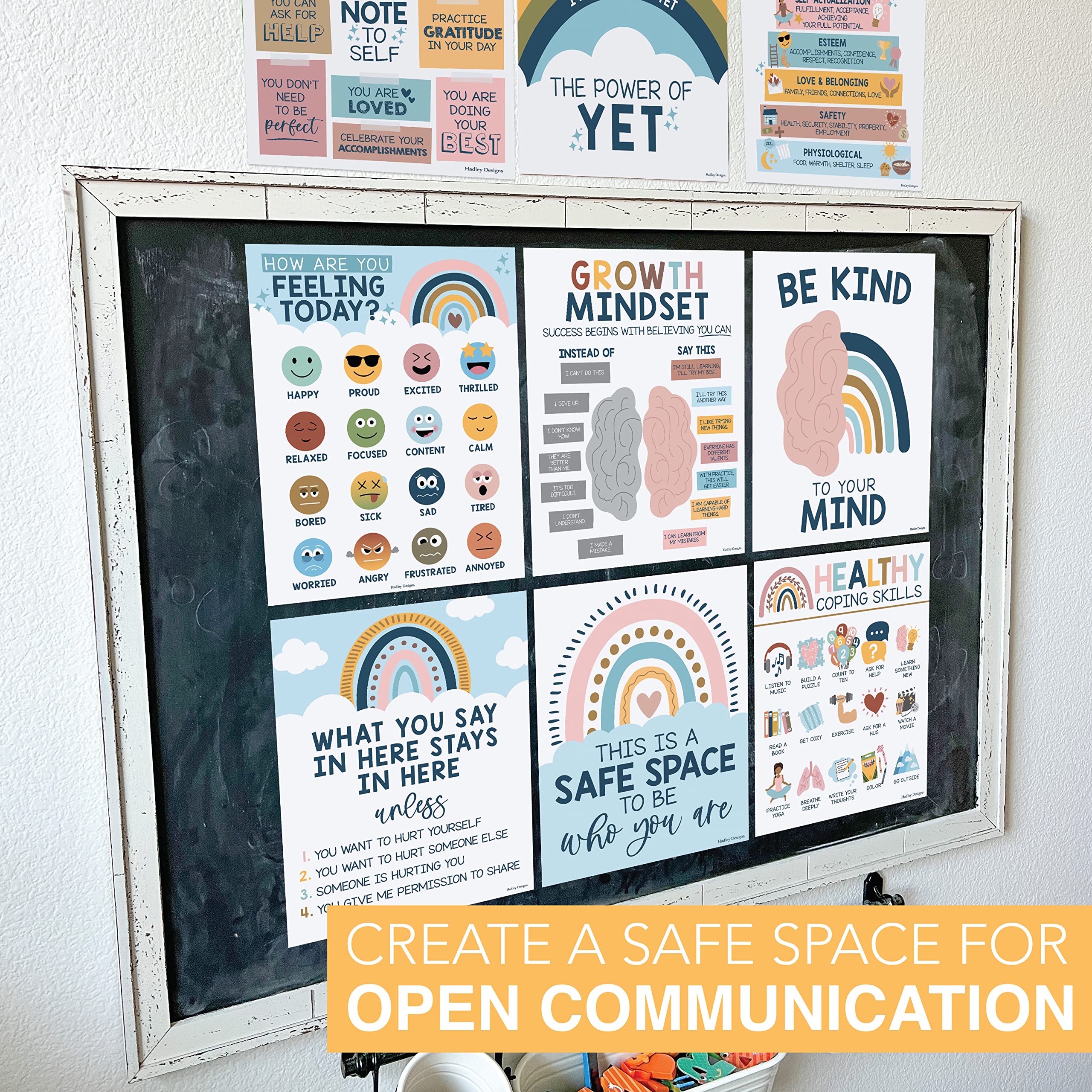 Mental Health Kit: Boho 9 Poster Pack - Image 3