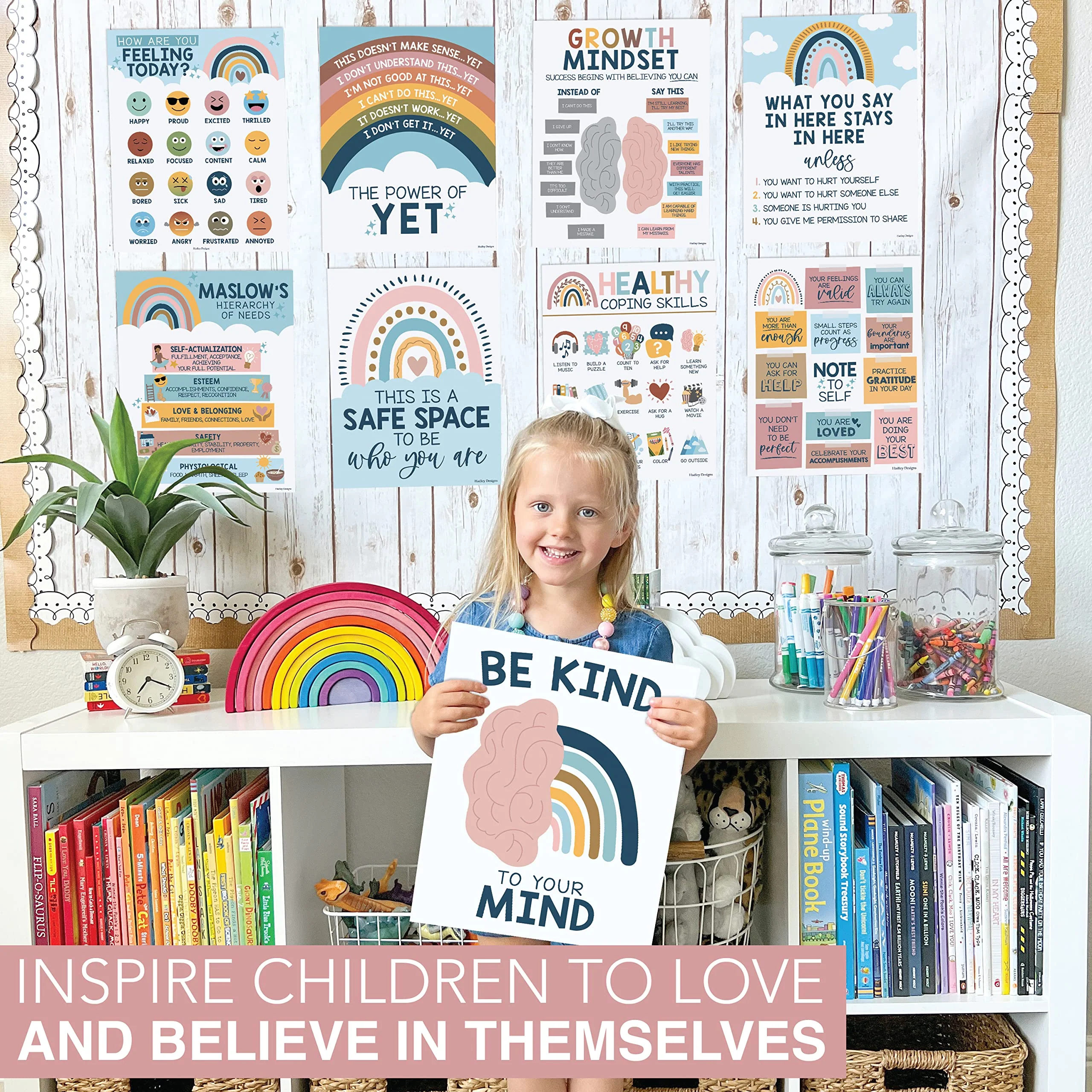 Mental Health Kit: Boho 9 Poster Pack - Image 9