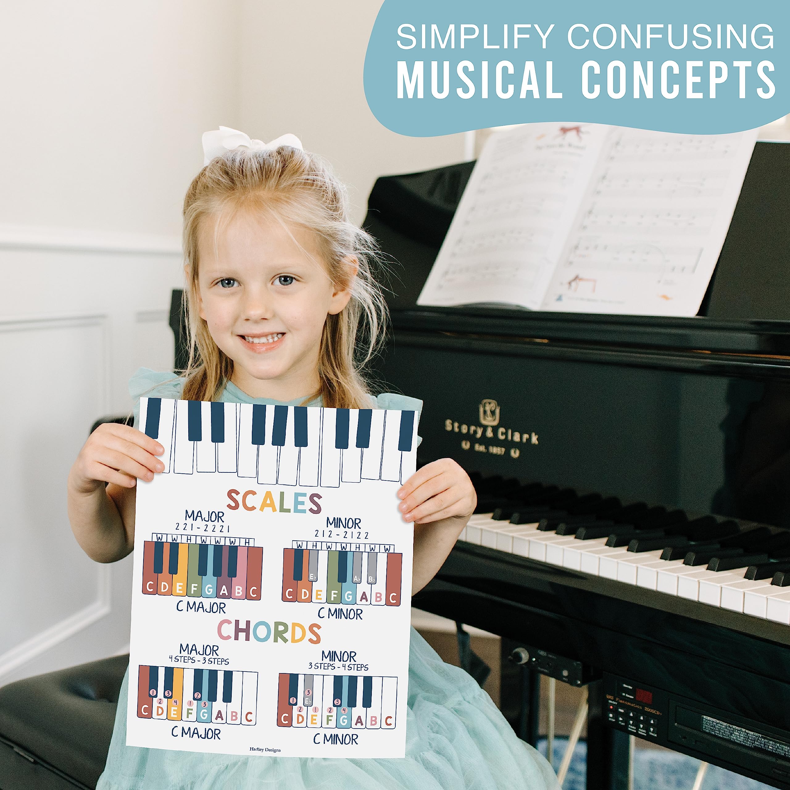 Music Classroom Posters, Boho Pack of 9 - Image 4