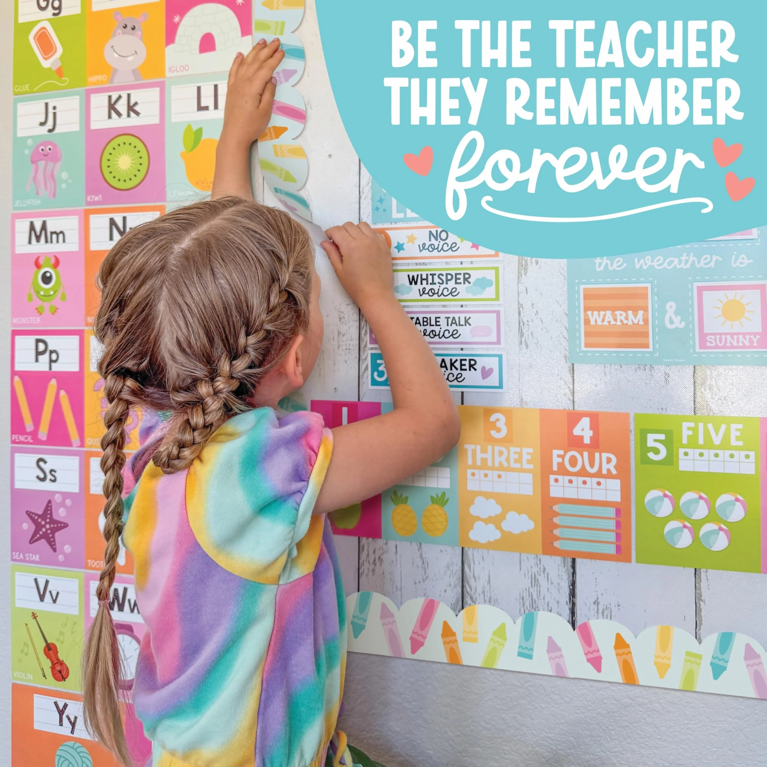 Bulletin Board Borders - Classroom Decor, School Supplies, Borders for Walls - 50 Feet - Image 7