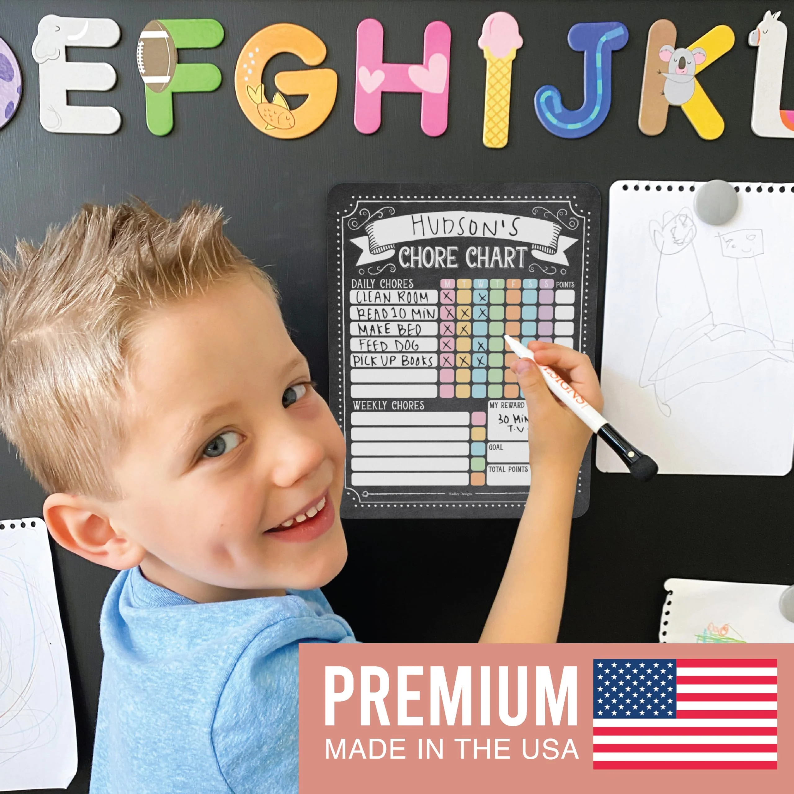 Dry Erase Chore Charts: Chalkboard 3 Pack - Image 5
