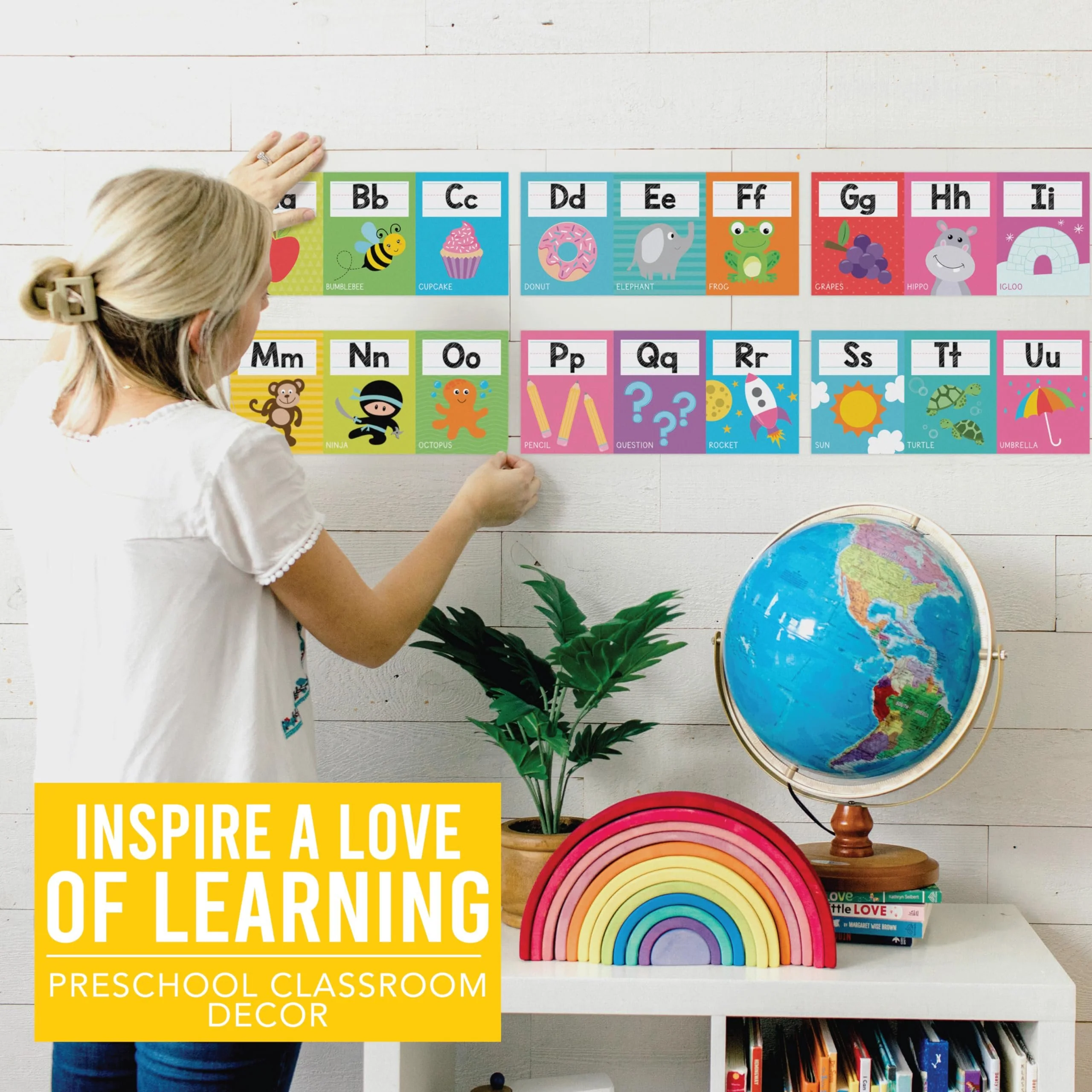 Letters & Numbers Jumpstart Kit: Colorful 12 Poster Pack - Image 6