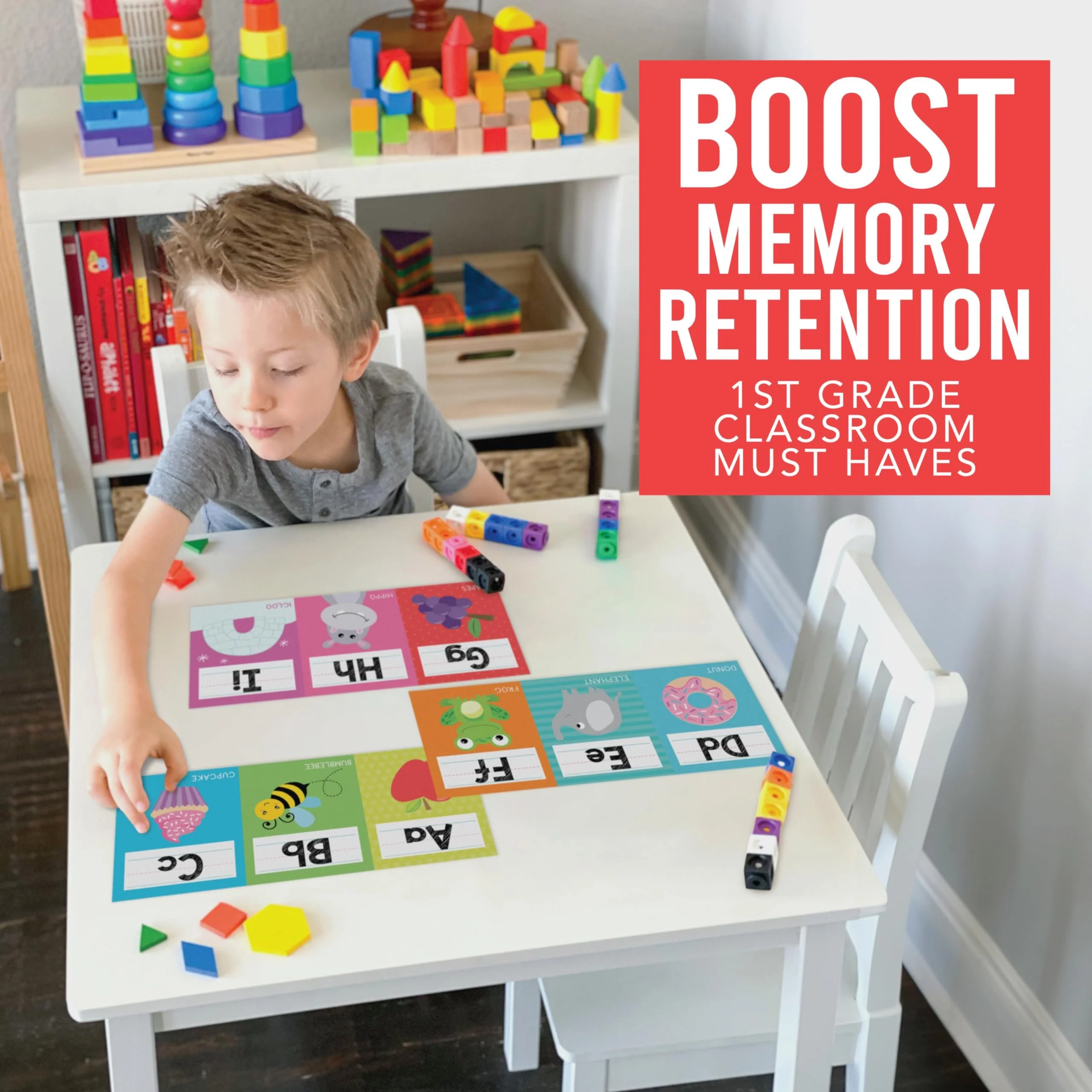Letters & Numbers Jumpstart Kit: Colorful 12 Poster Pack - Image 7
