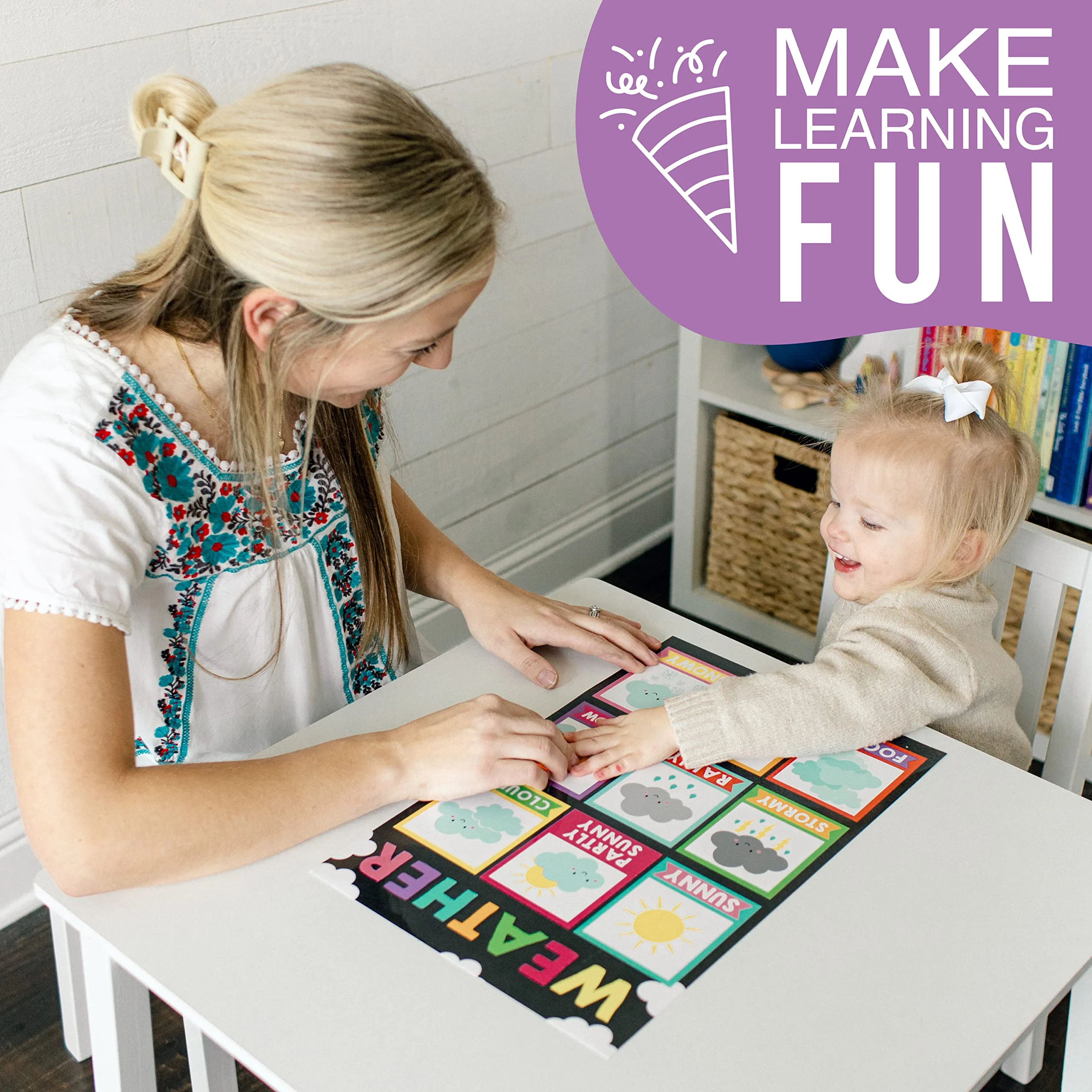 Preschool Head Start Kit, Chalkboard 16 Poster Pack - Image 2