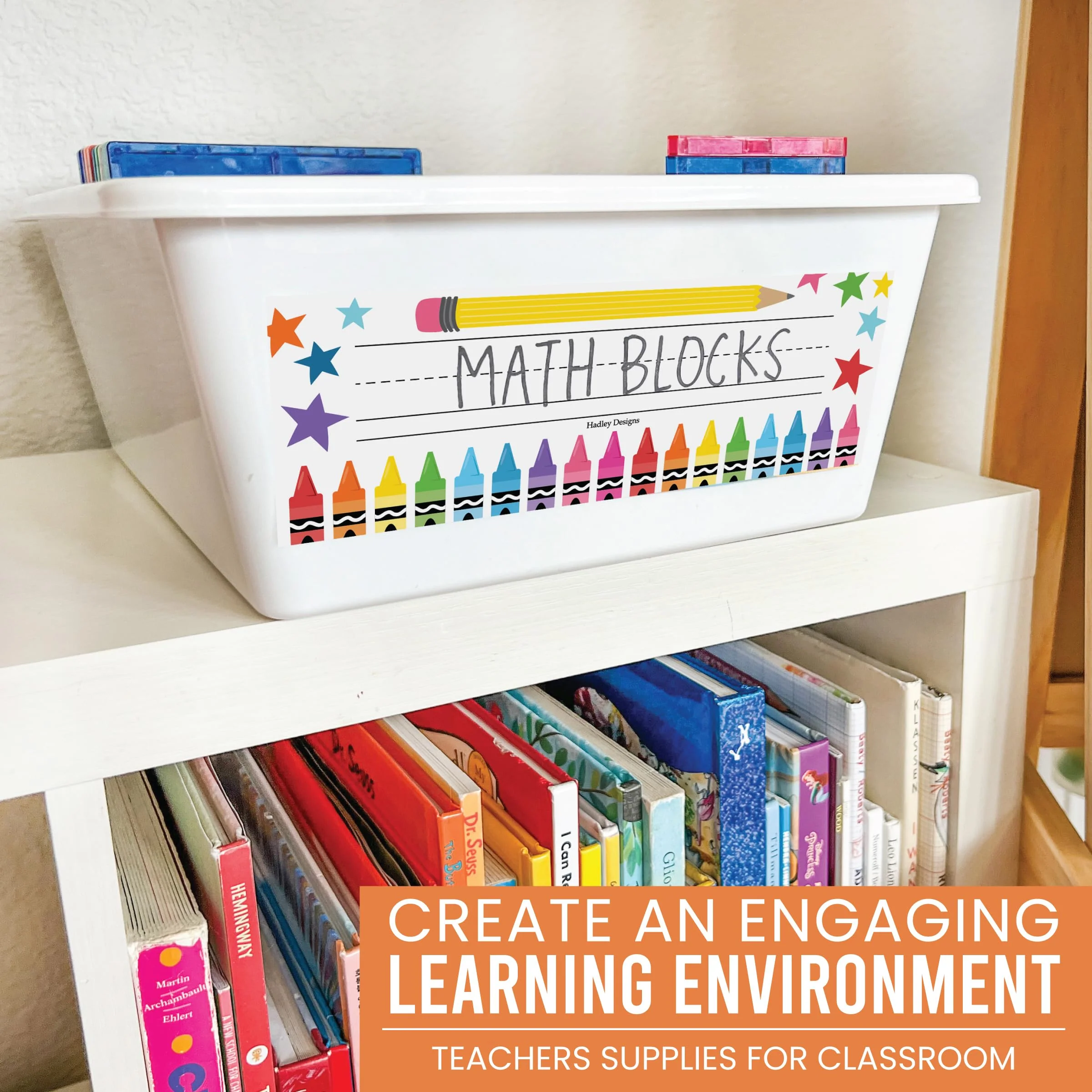 Classroom Labels, Colorful Pack of 25 - Image 7