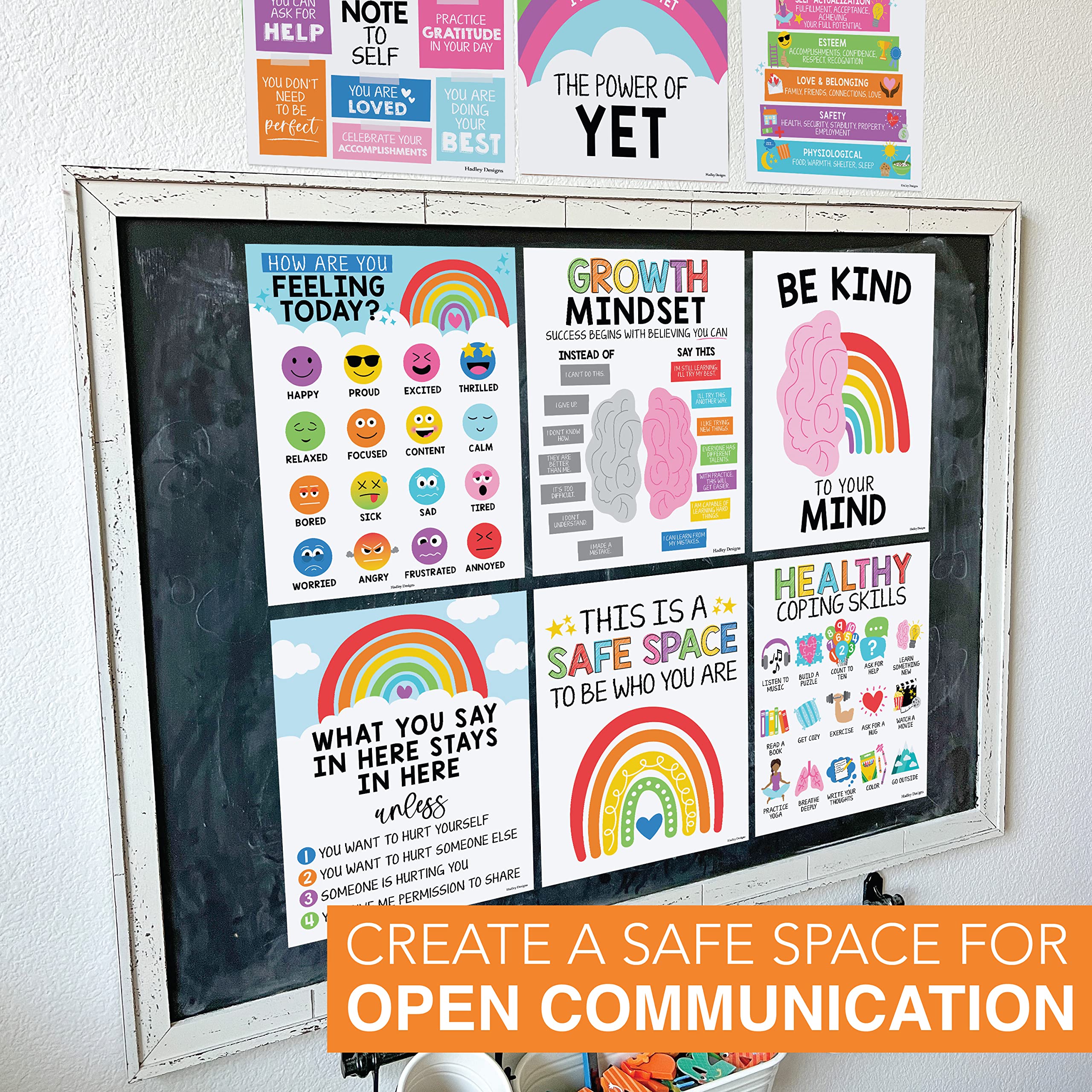Mental Health Kit: Colorful 9 Poster Pack - Image 3