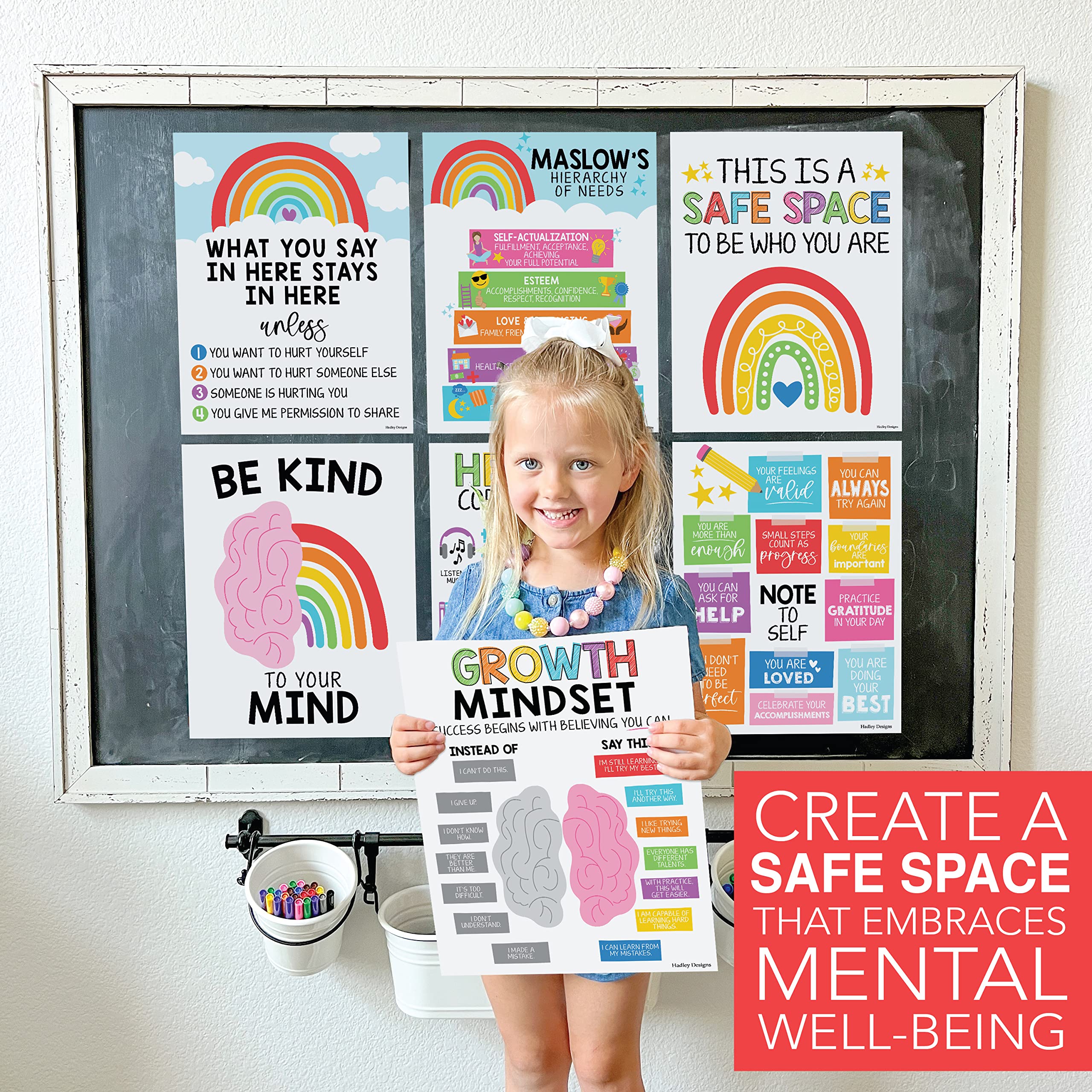 Mental Health Kit: Colorful 9 Poster Pack - Image 4