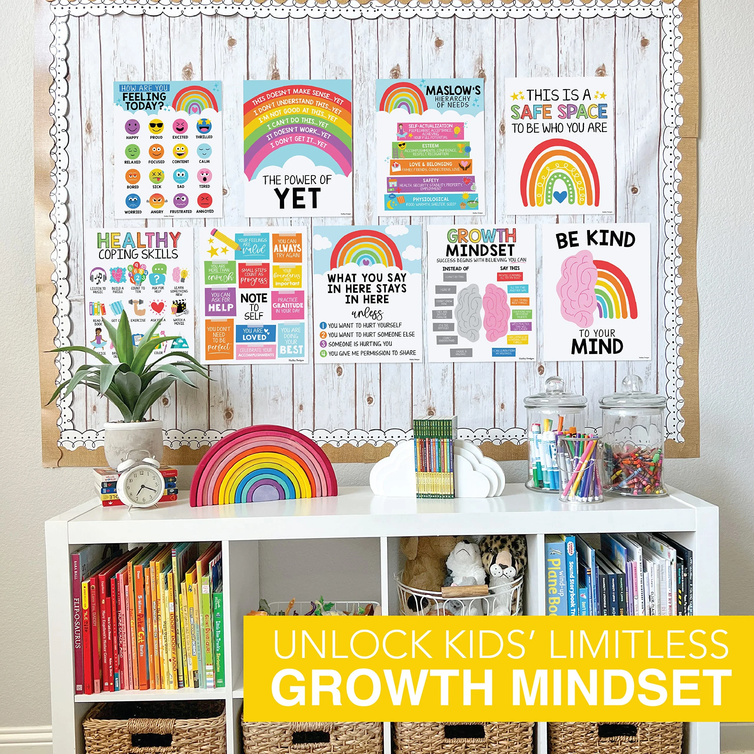 Mental Health Kit: Colorful 9 Poster Pack - Image 5