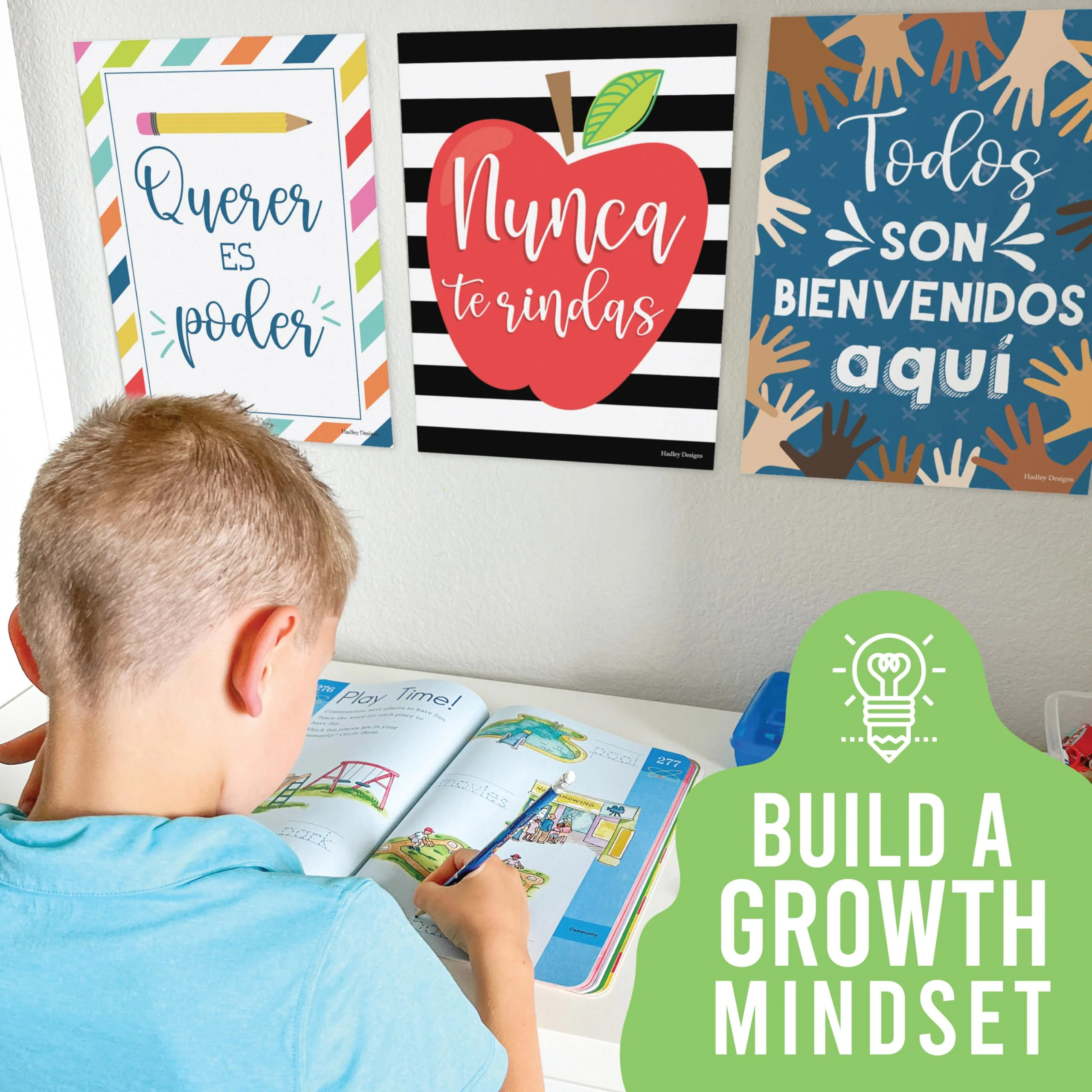 Colorful Spanish Motivational Classroom Posters - Image 7