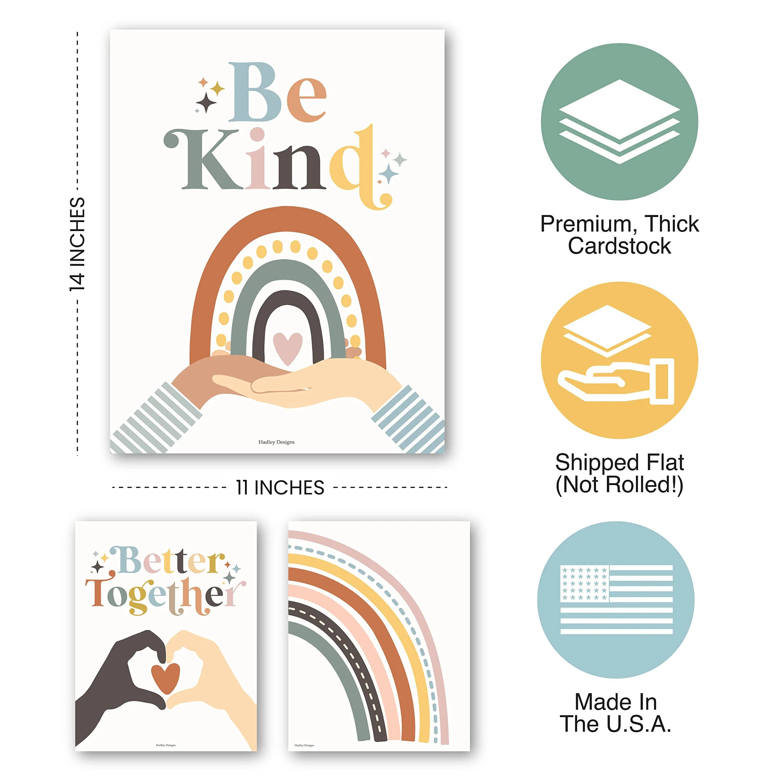 Everyone Belongs Kindness Kit: Boho 6 Poster Pack - Image 4