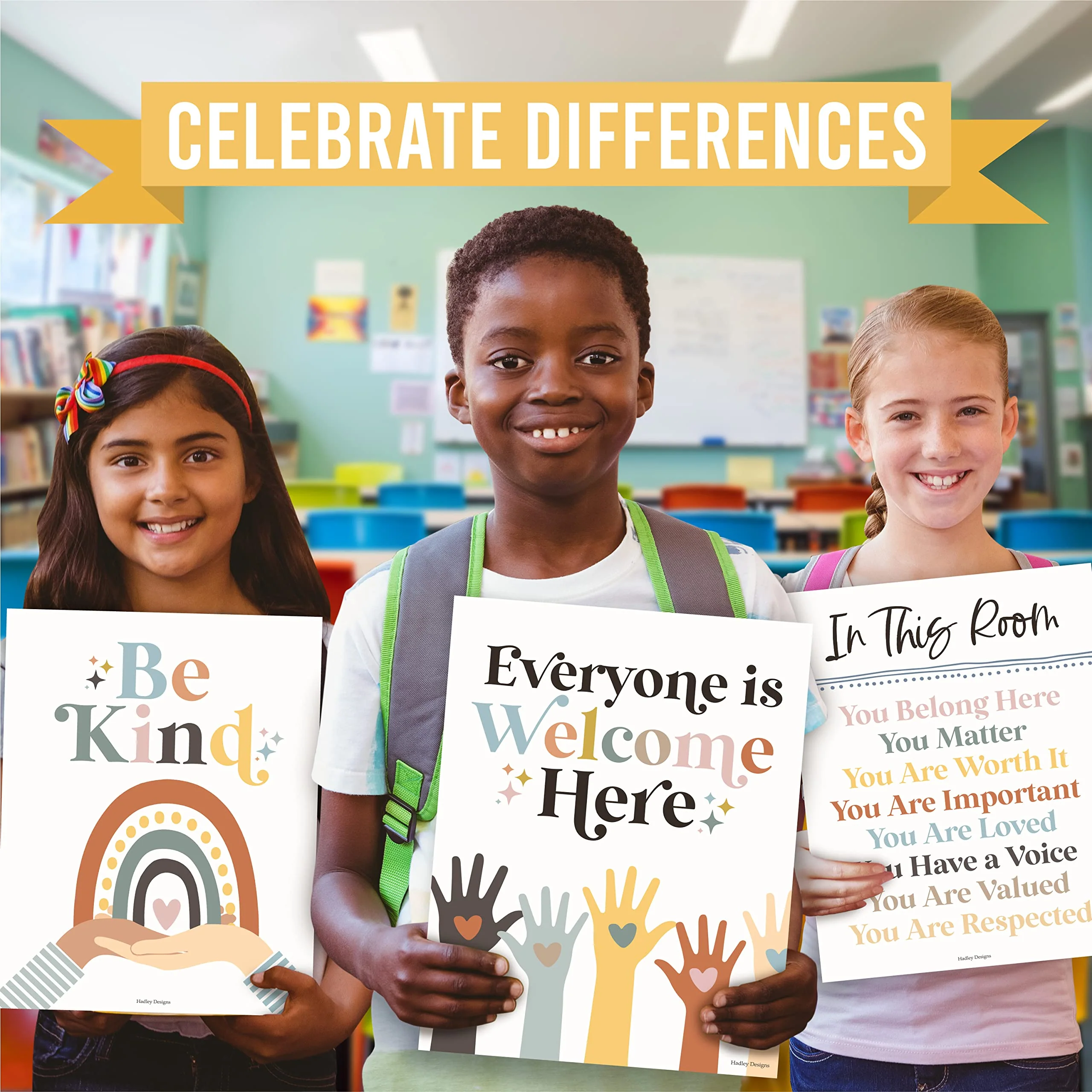 Everyone Belongs Kindness Kit: Boho 6 Poster Pack - Image 5