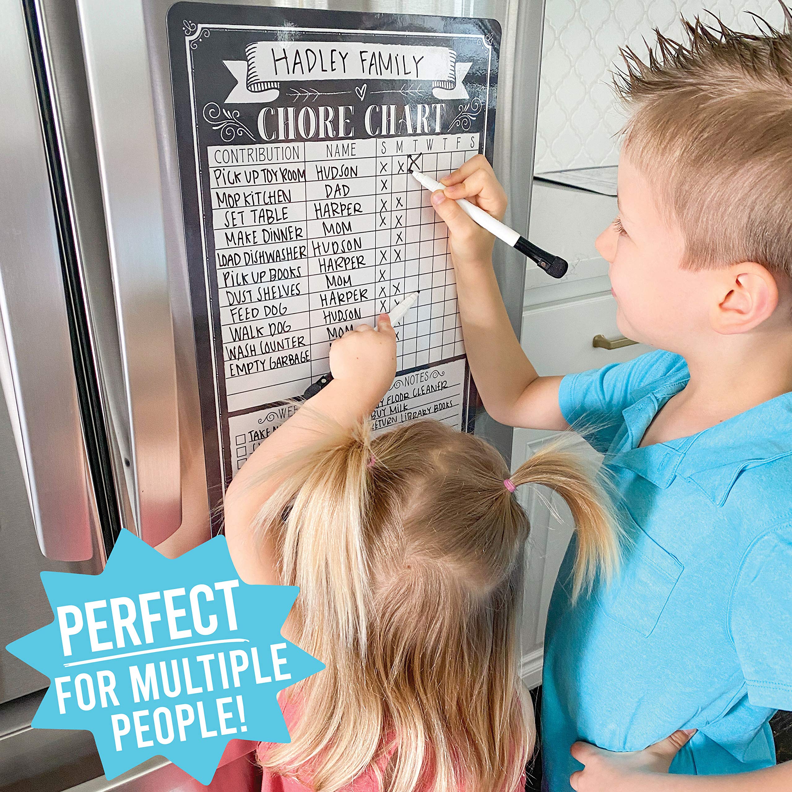 Magnetic Family Chore Chart + Bonus Gifts - Image 5