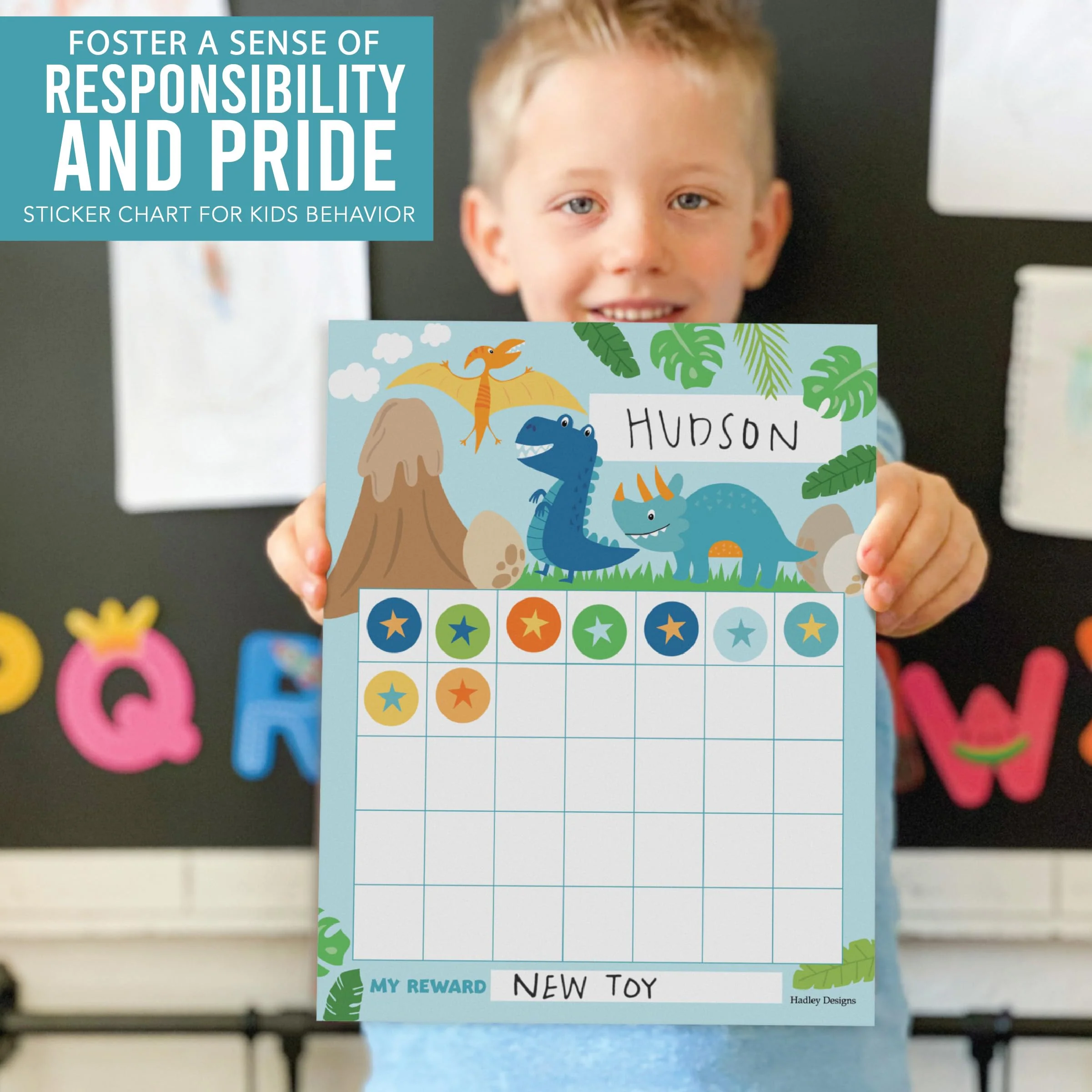 Dino Reward Kit: 25 Charts with 1,000+ Stickers - Image 4