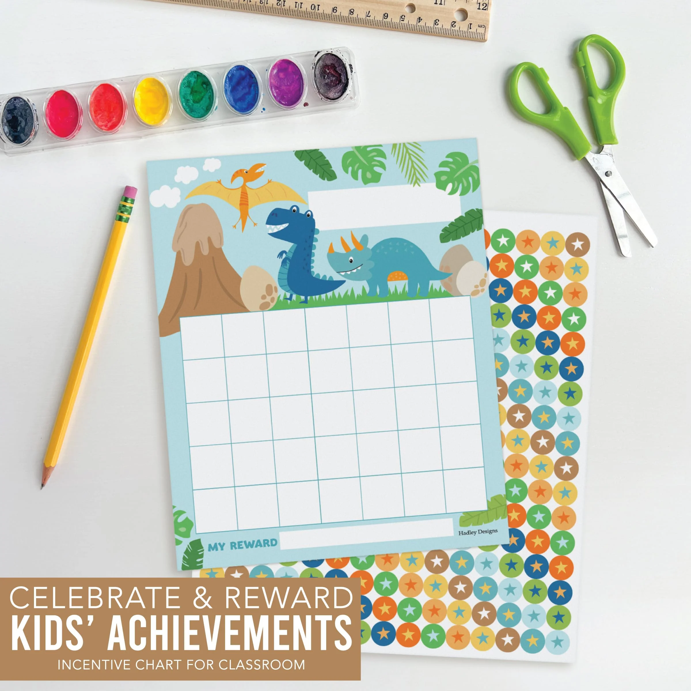 Dino Reward Kit: 25 Charts with 1,000+ Stickers - Image 7