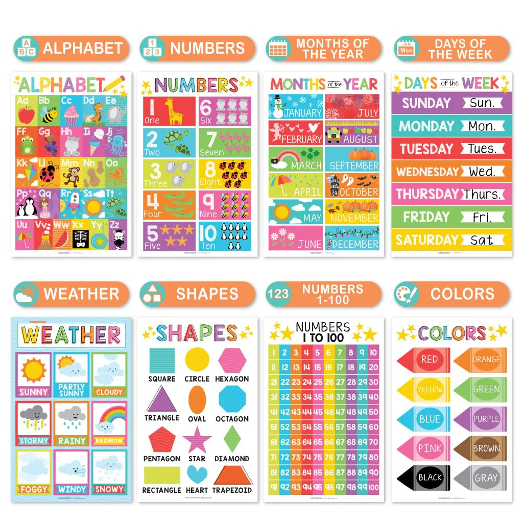 Kindergarten Prep Kit | Preschool Learning Toys 3-5 | Homeschool Toddler Activities Bundle Gift - Image 5