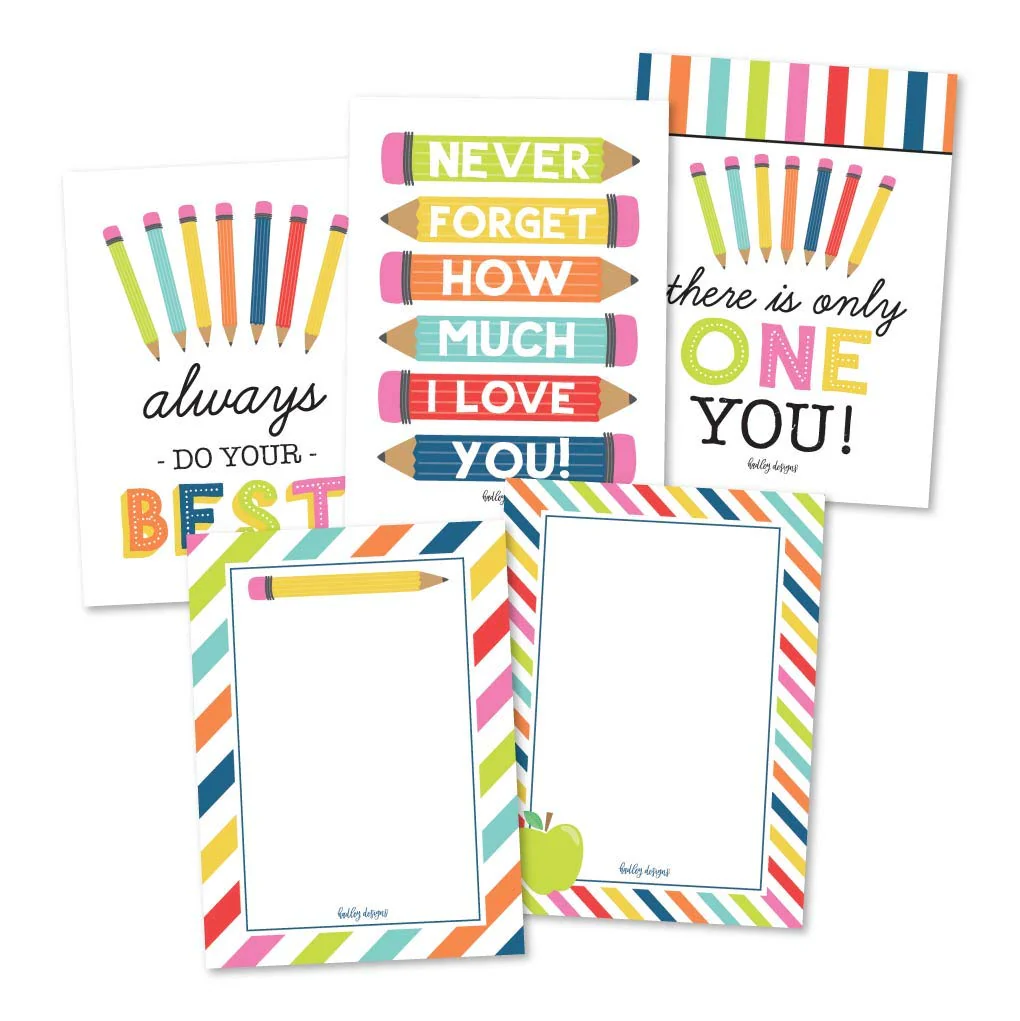 Lunchbox Encouragement Notes, Set of 25 - Image 6