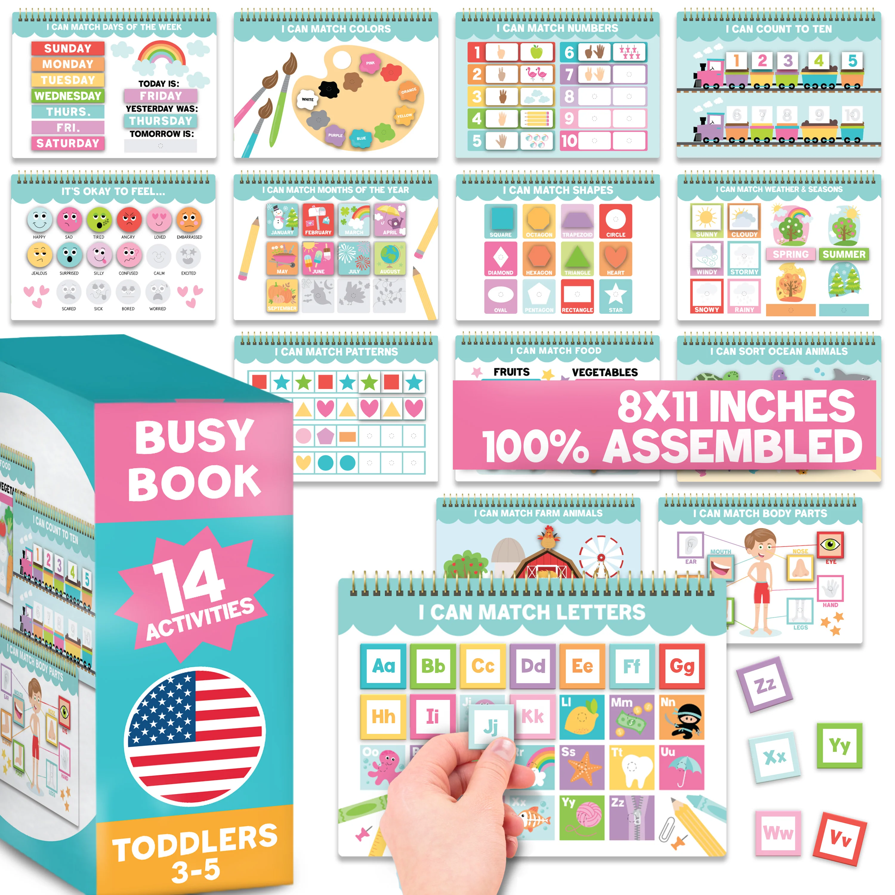 Magic Handwriting Workbook + Prek Busy Book Bundle - Image 7