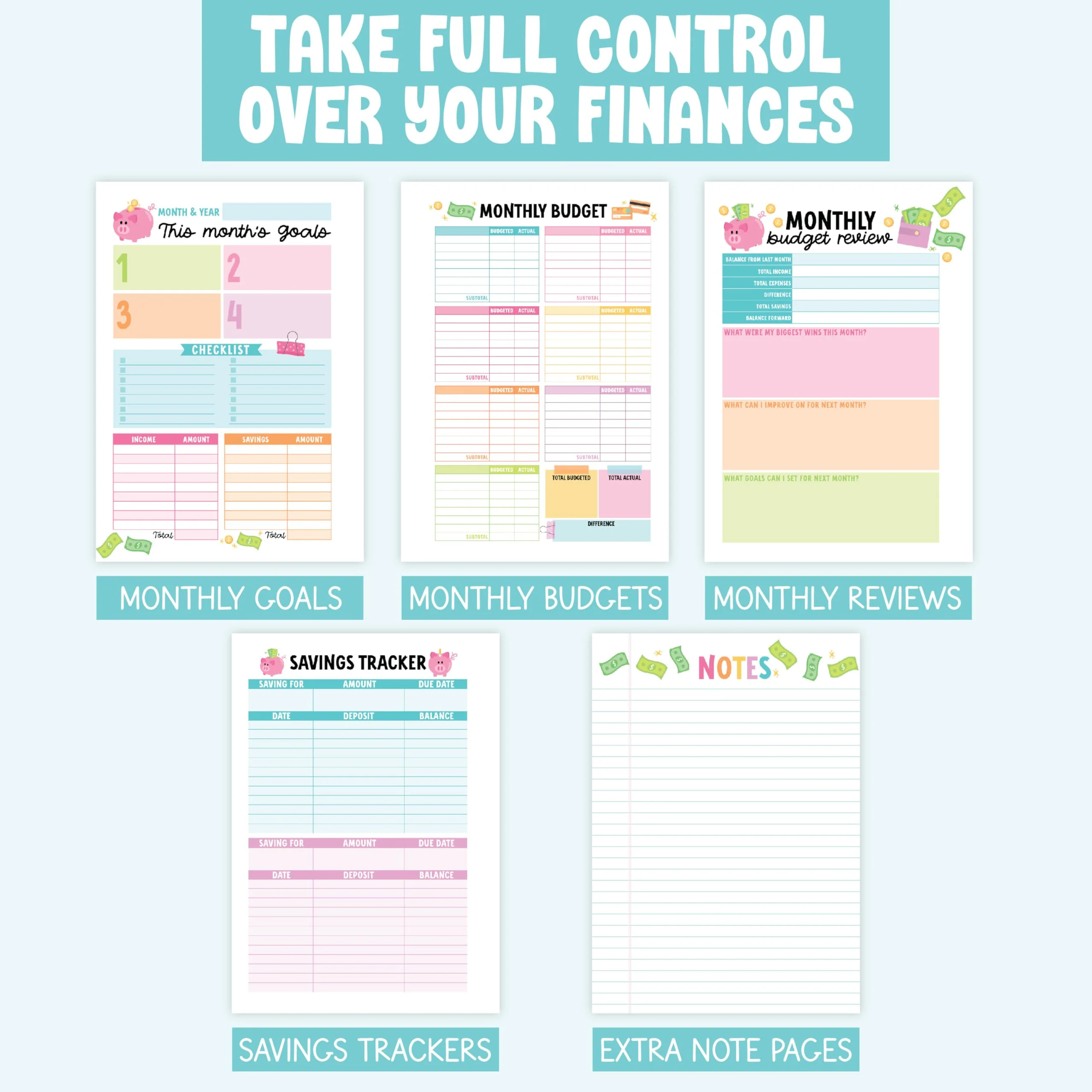 Mom's Monthly Budget Planner - Image 4
