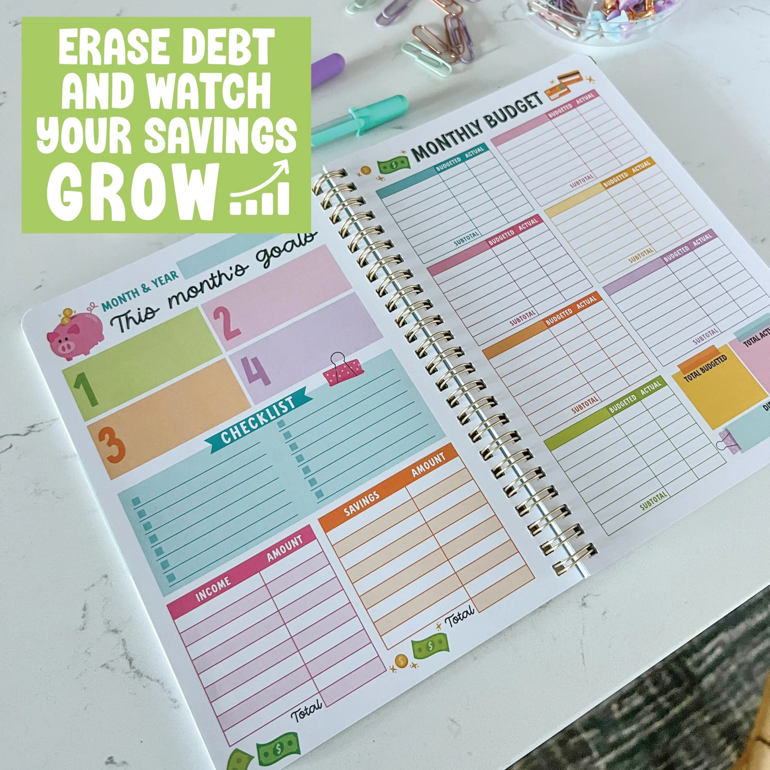 Mom's Monthly Budget Planner - Image 9