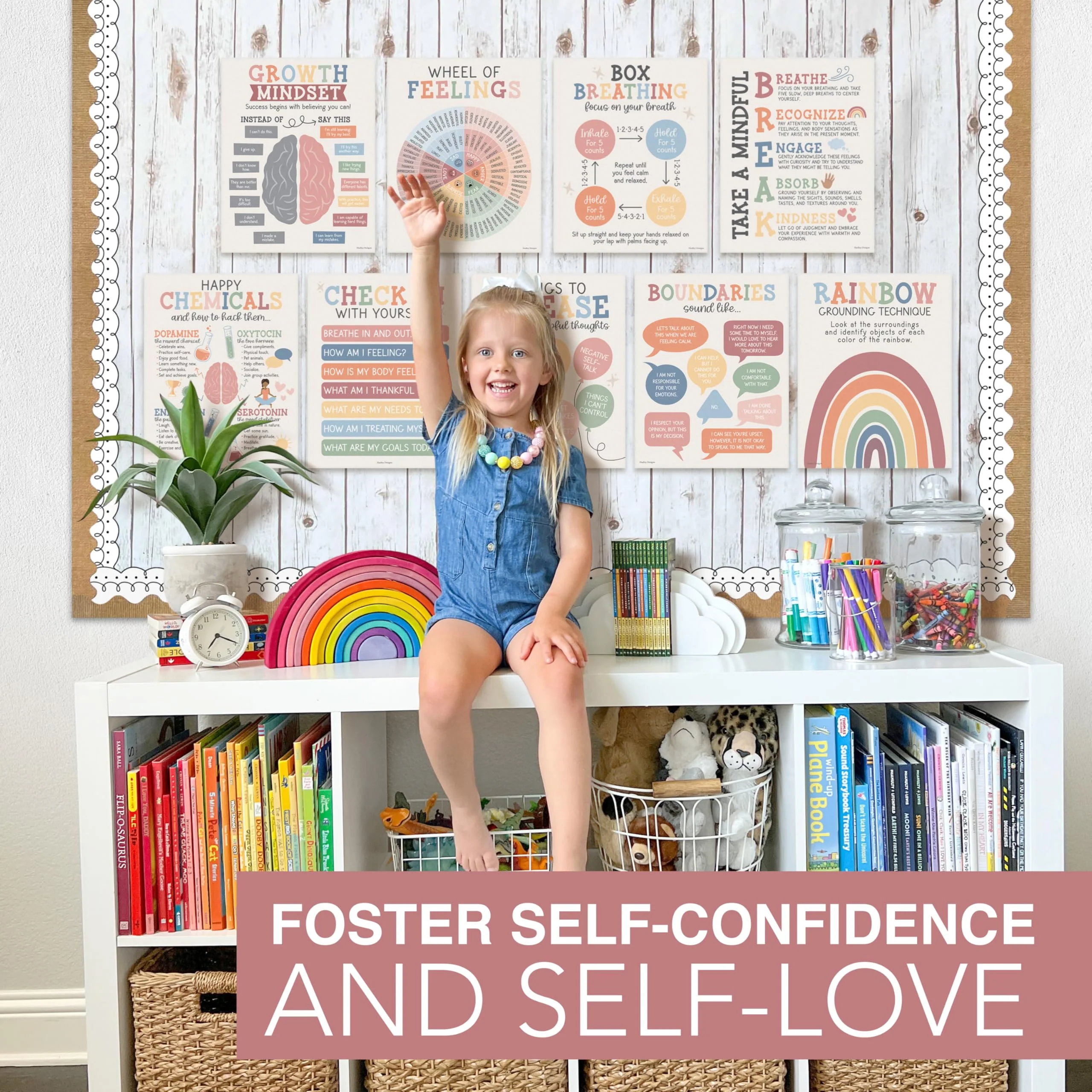 Muted Rainbow Mental Health Posters - Image 2