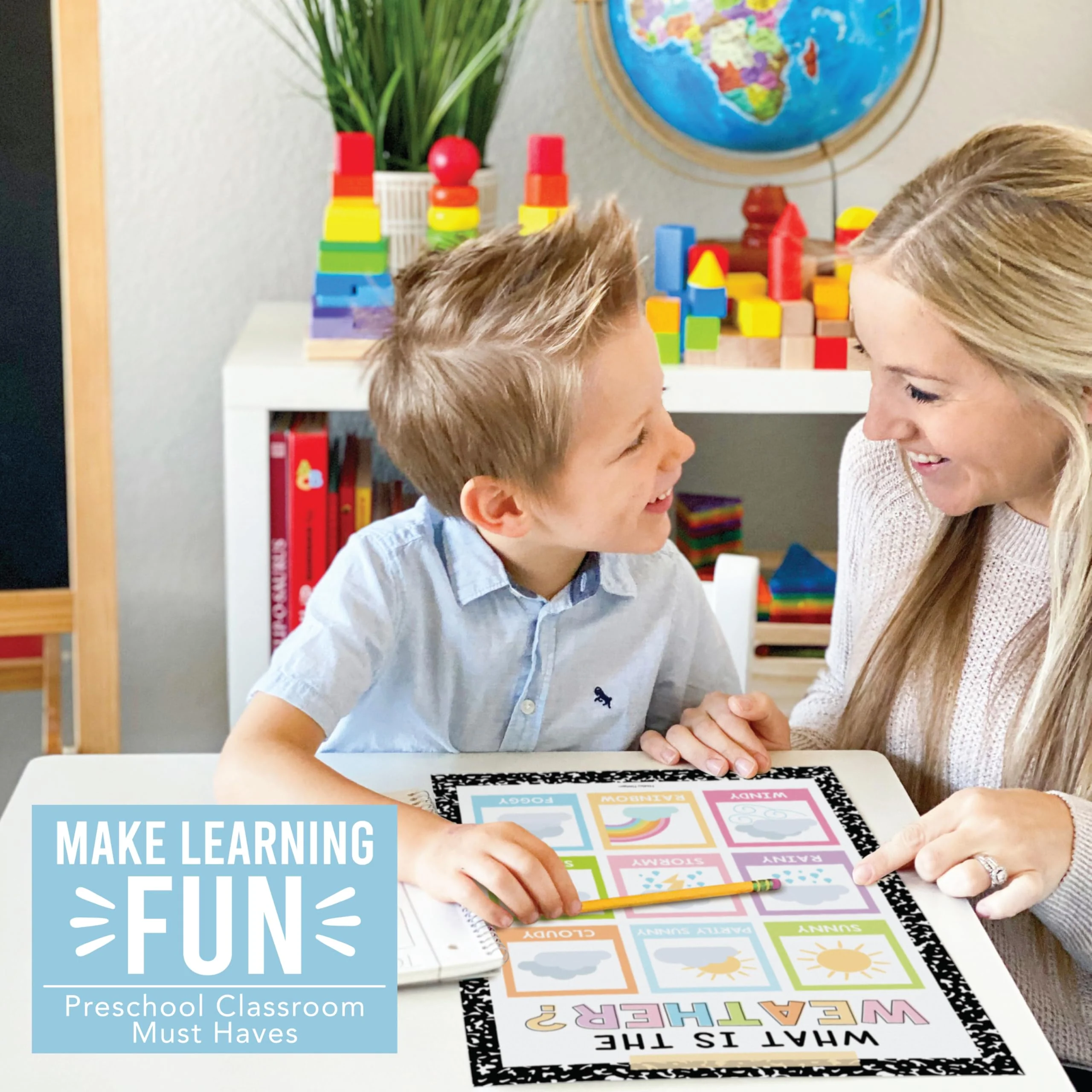 Preschool Head Start Kit, Black & White 16 Poster Pack - Image 2