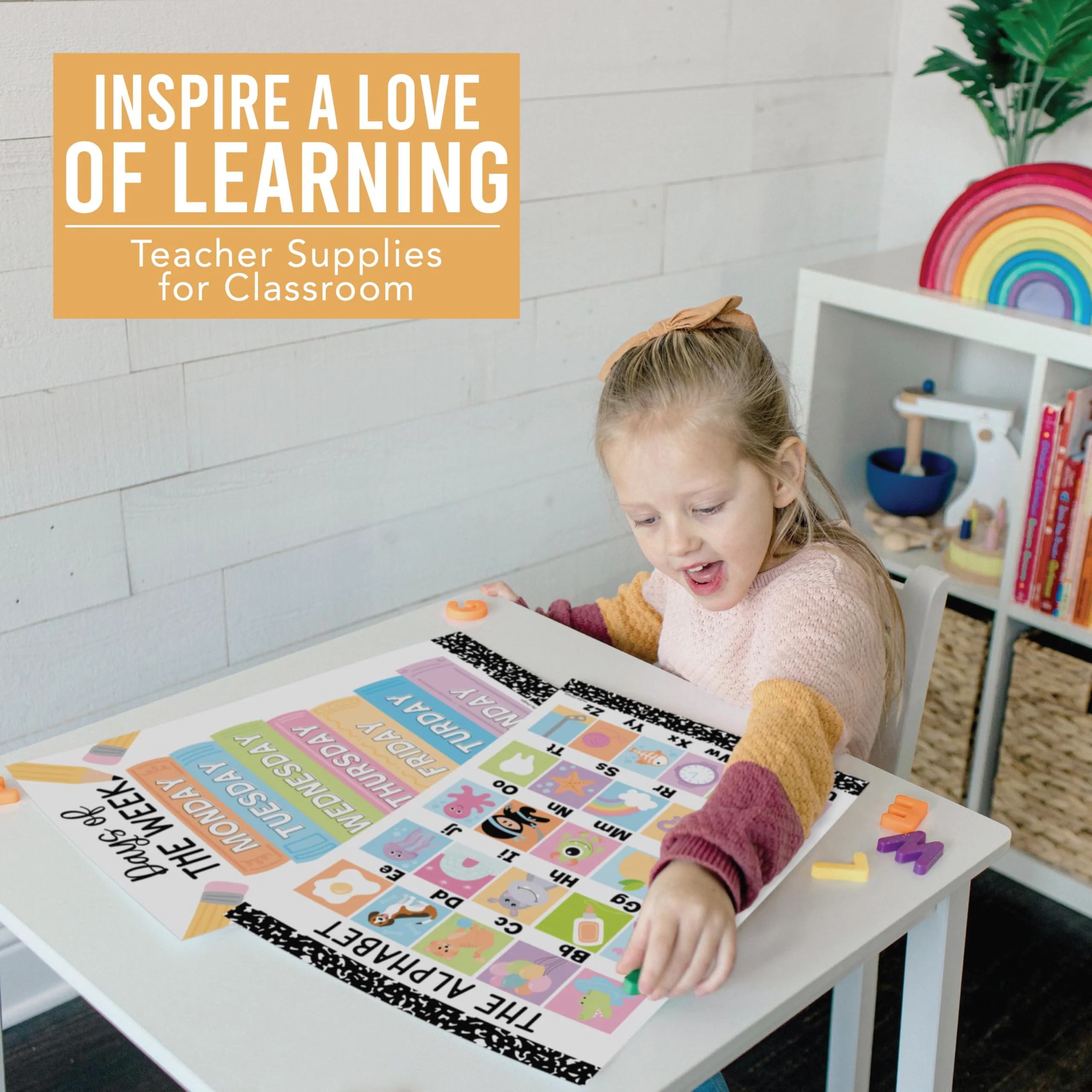 Preschool Head Start Kit, Black & White 16 Poster Pack - Image 9