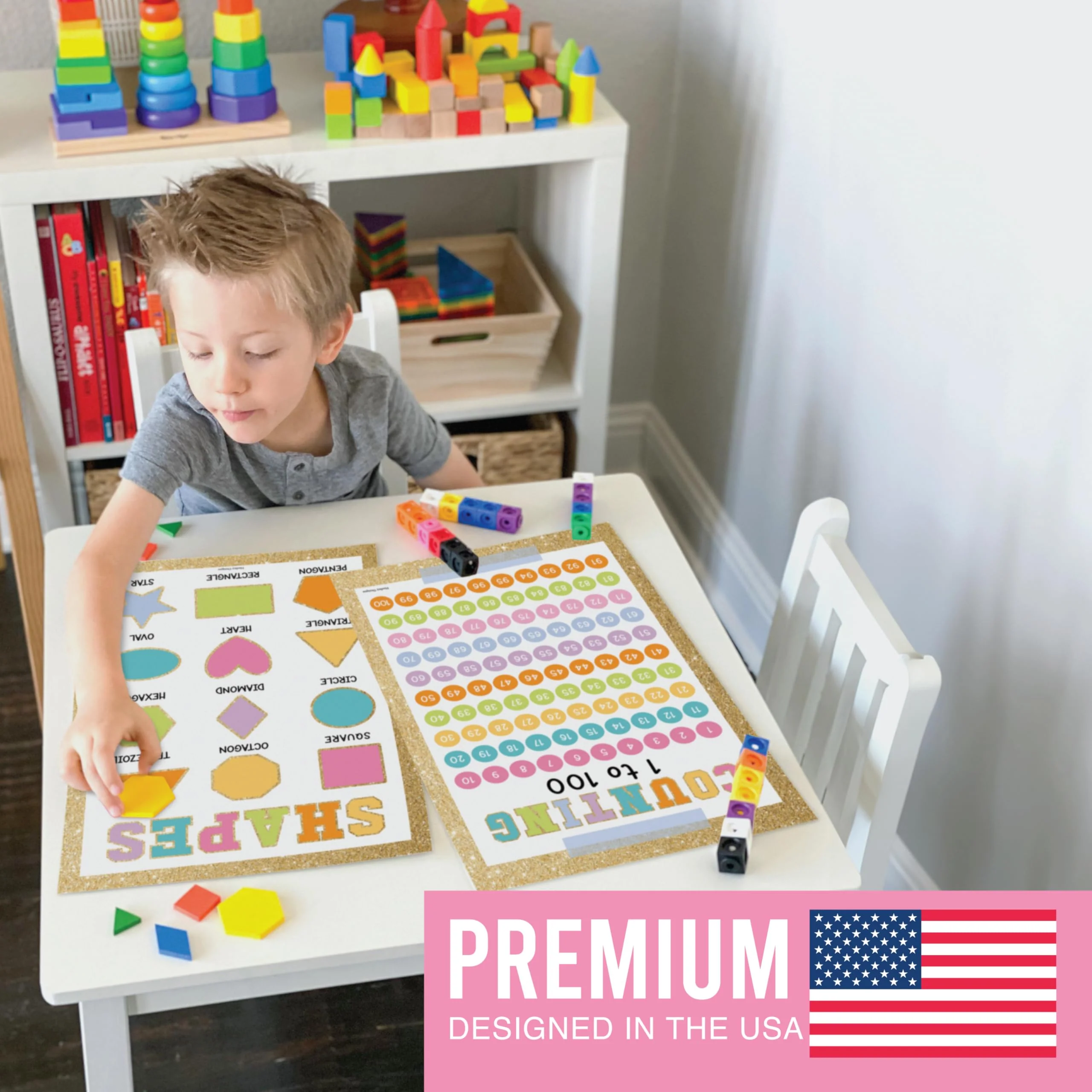 Preschool Head Start Kit, Gold 16 Poster Pack - Image 7