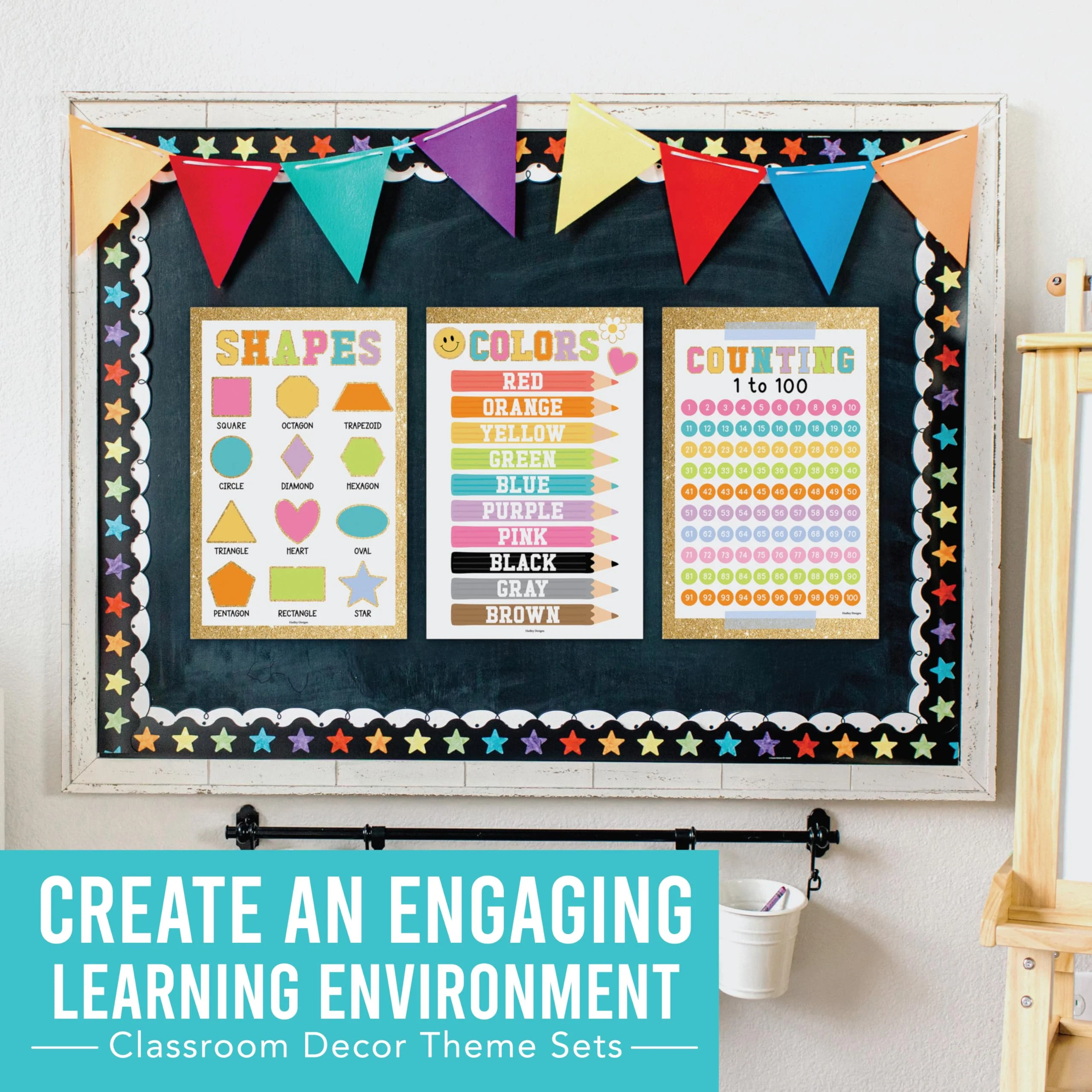 Preschool Head Start Kit, Gold 16 Poster Pack - Image 8