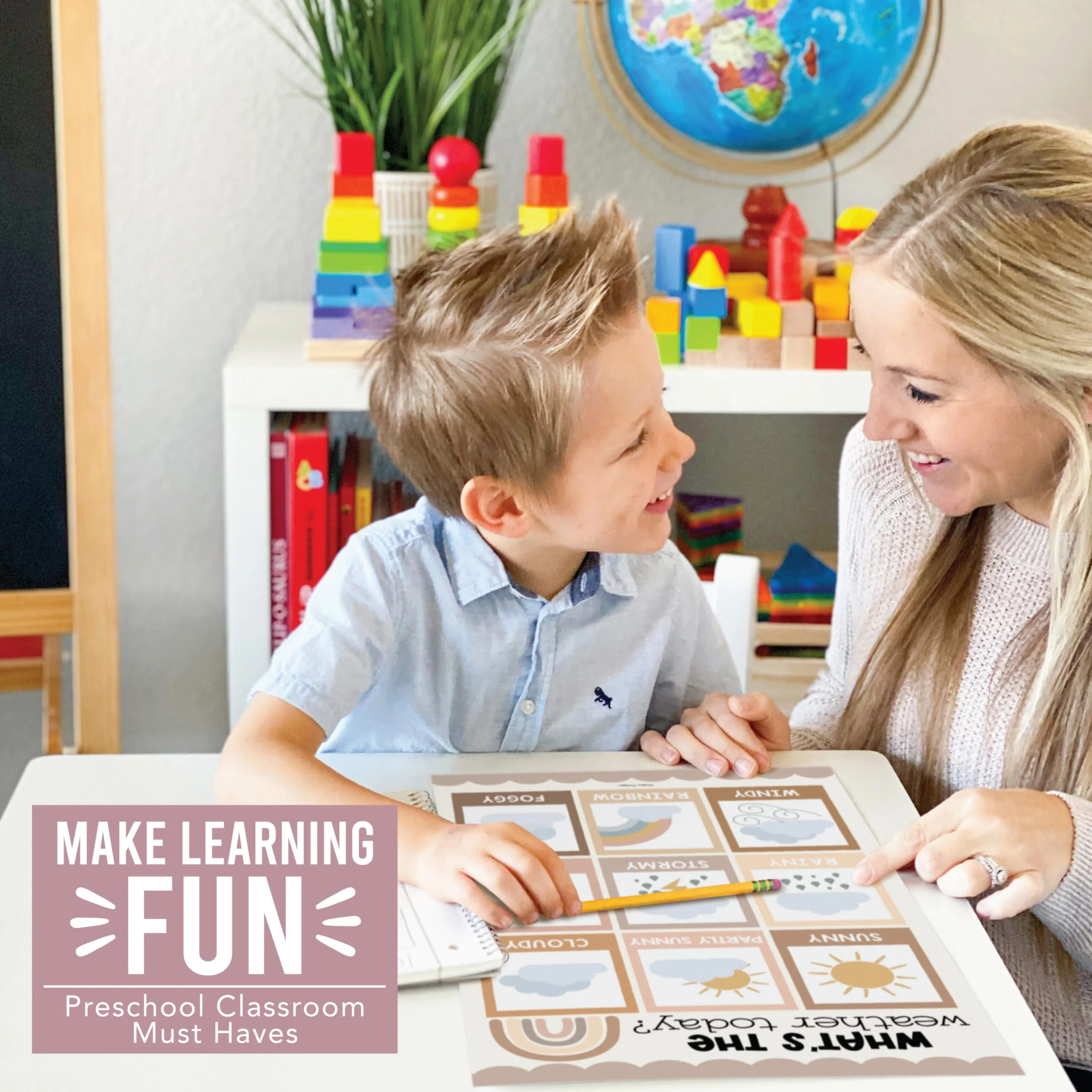 Preschool Head Start Kit, Muted 16 Poster Pack - Image 2