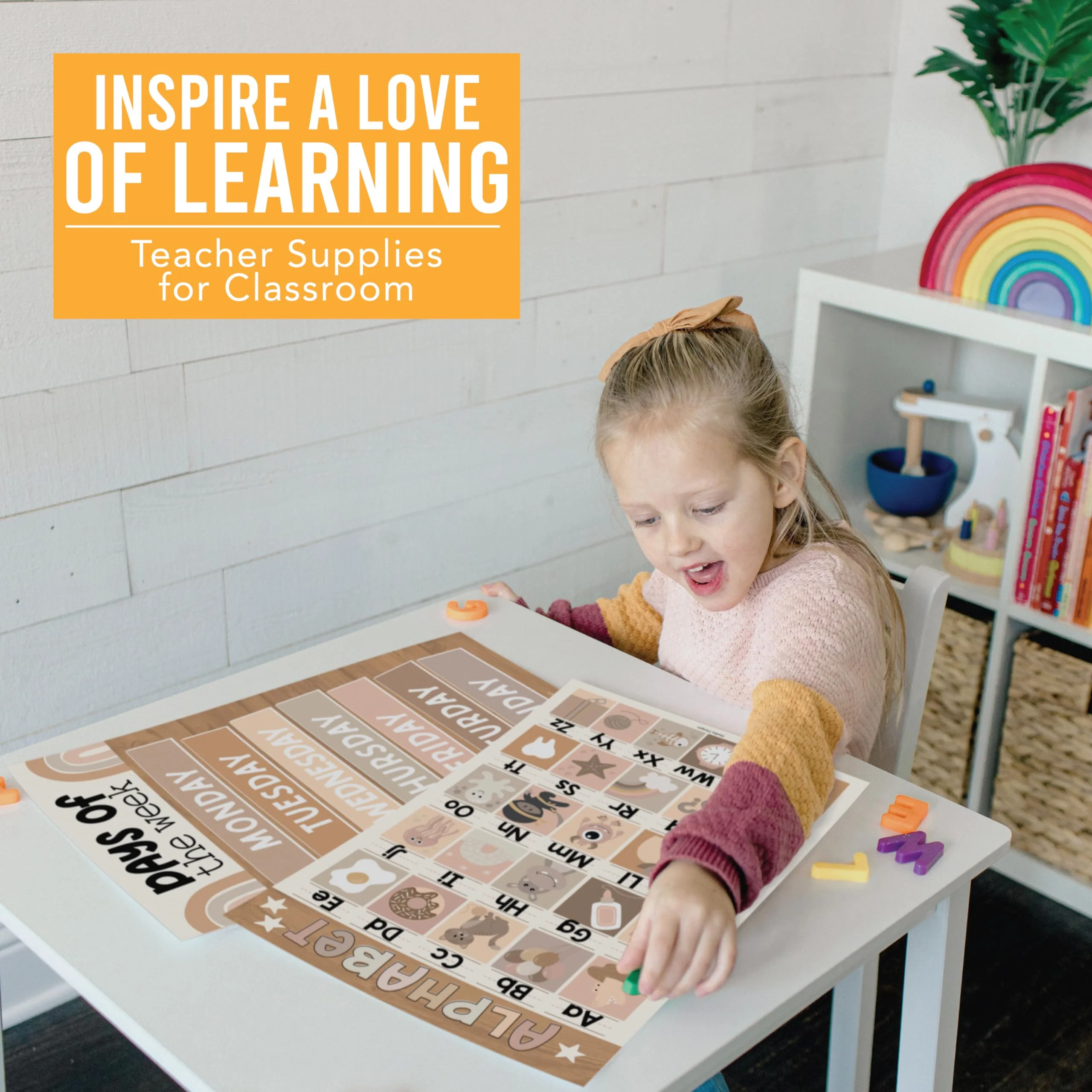 Preschool Head Start Kit, Muted 16 Poster Pack - Image 9