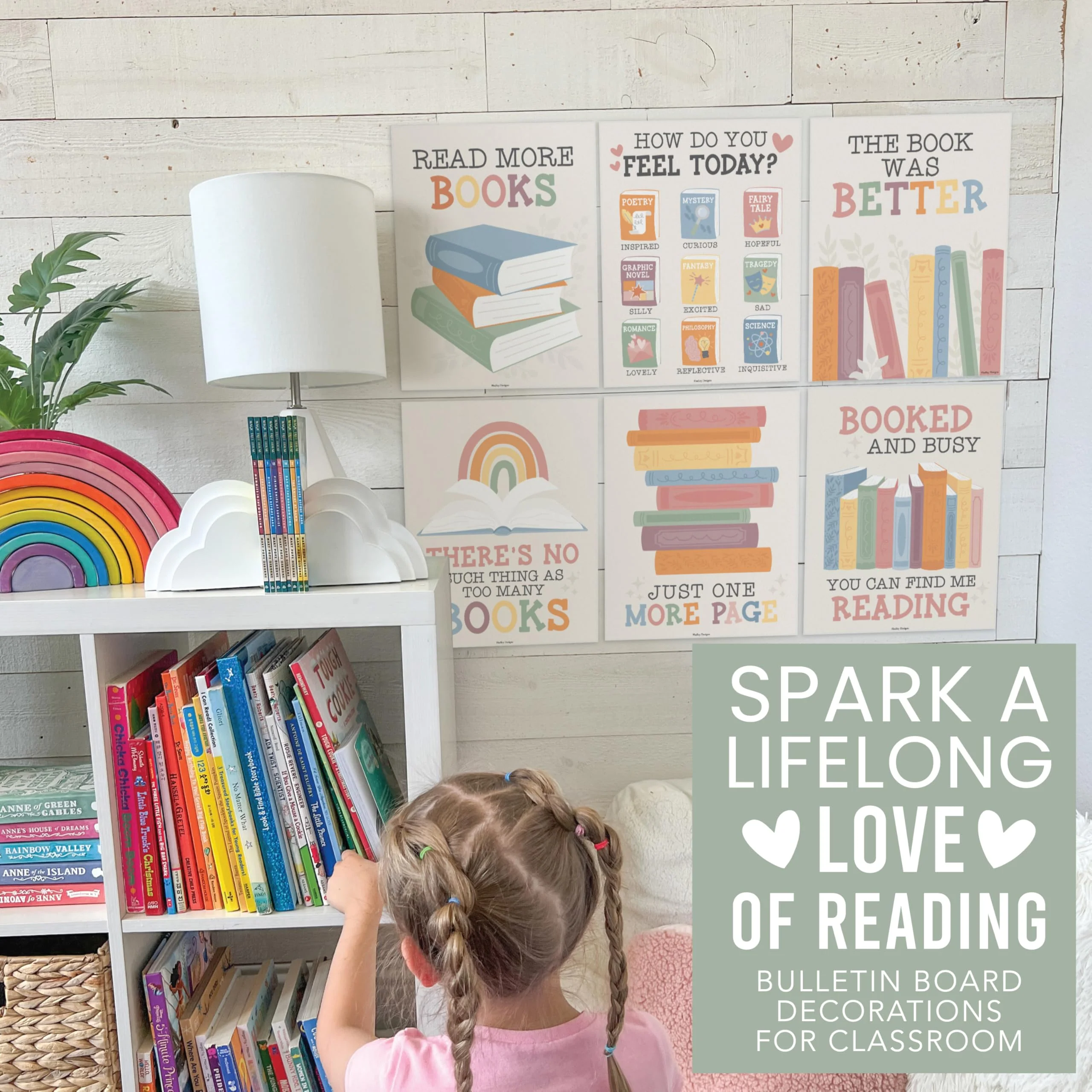 Reading Habit Builder Kit: Boho 6 Poster Pack - Image 5
