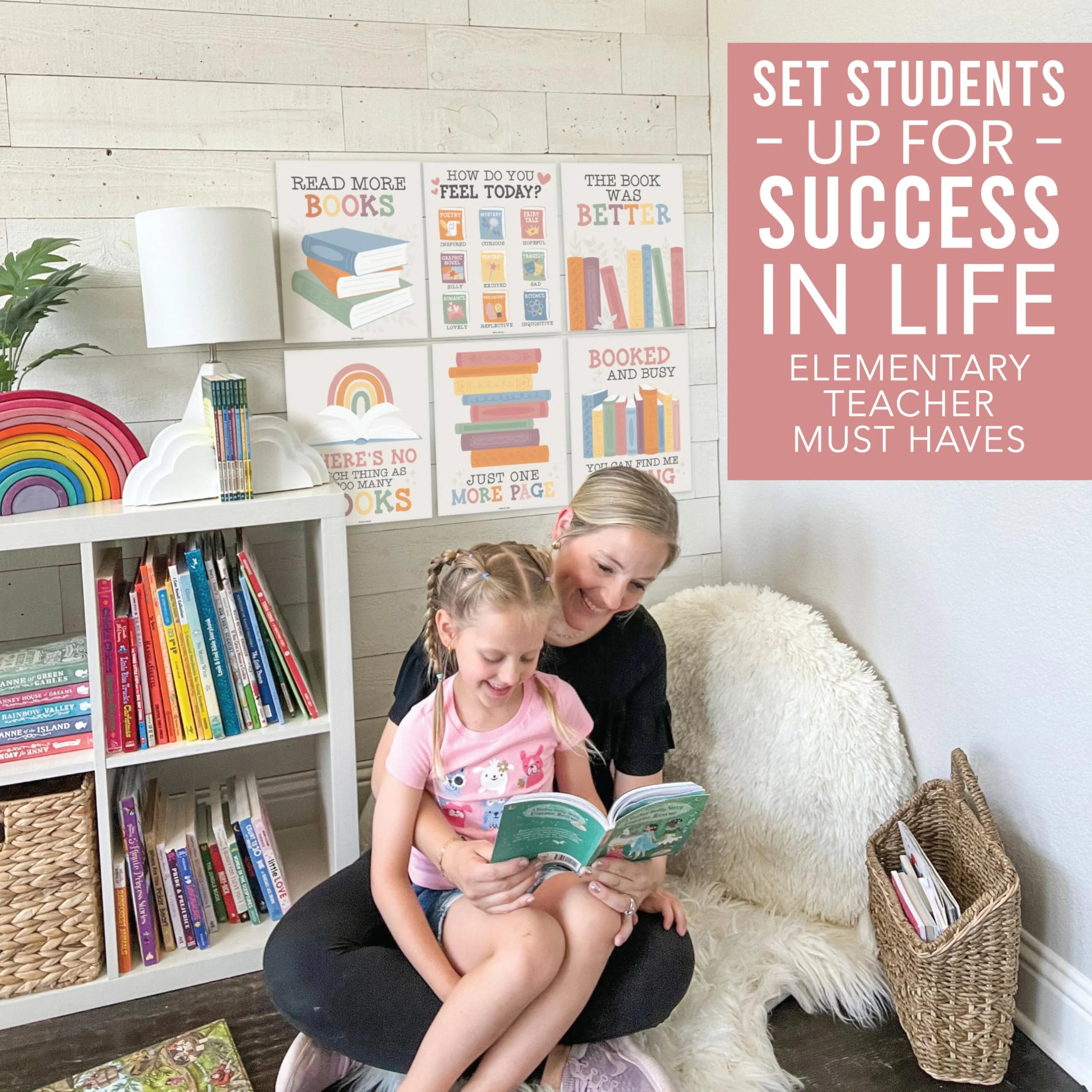 Reading Habit Builder Kit: Boho 6 Poster Pack - Image 8