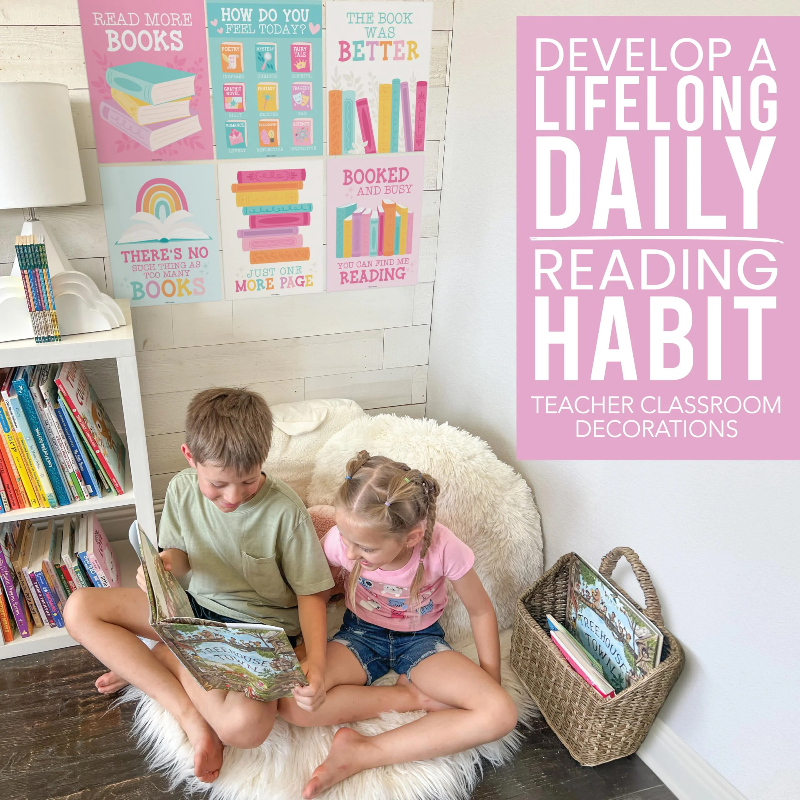 Reading Habit Builder Kit: Boho 6 Poster Pack - Image 7