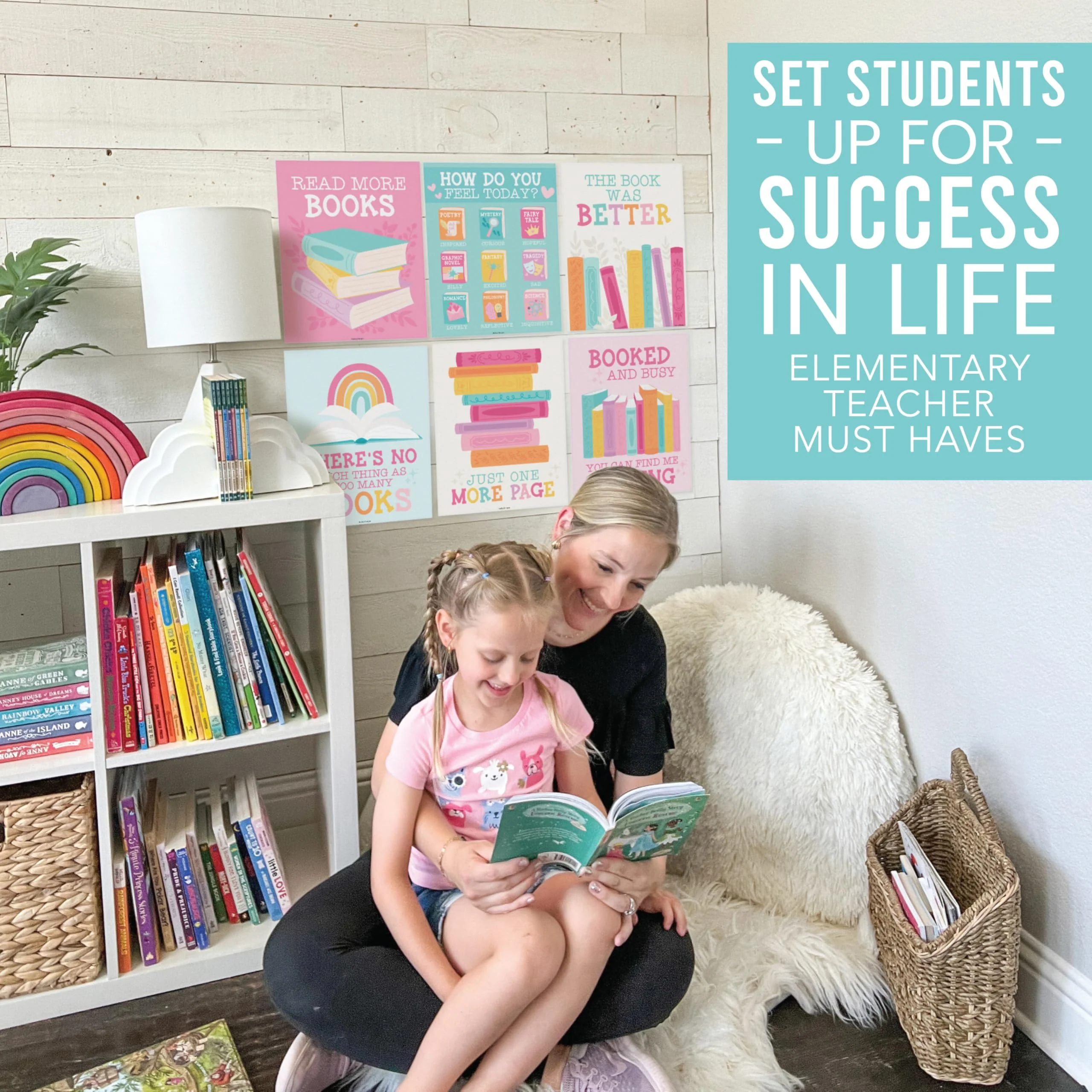 Reading Habit Builder Kit: Boho 6 Poster Pack - Image 8