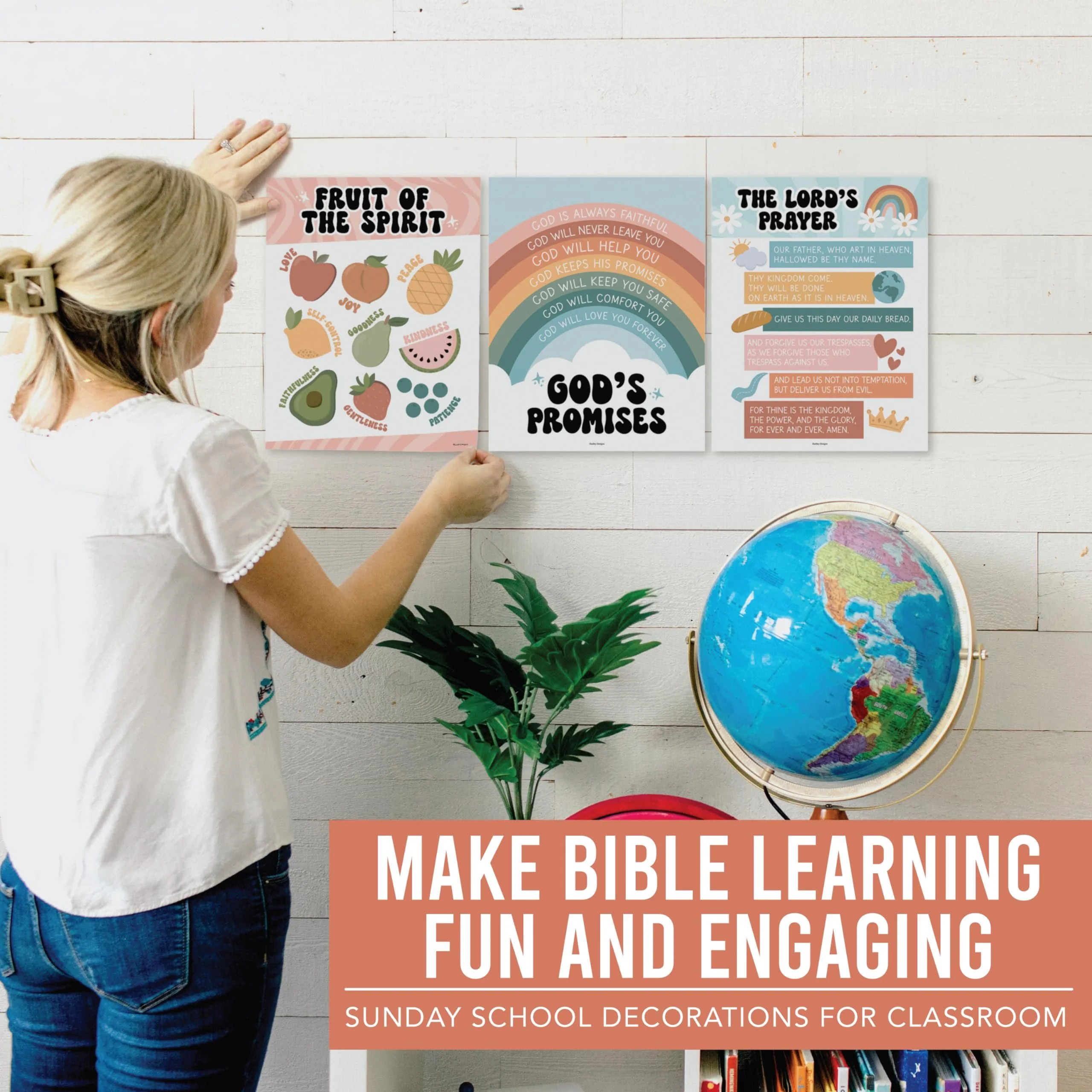 Bible Learning Kit, Retro 9 Poster Pack - Image 10